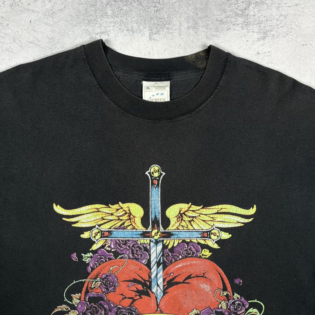 Band Tees Vintage Bon Jovi band “One wild night” world tour tee 2001 Size US XL / EU 56 / 4 - 7 Thumbnail
