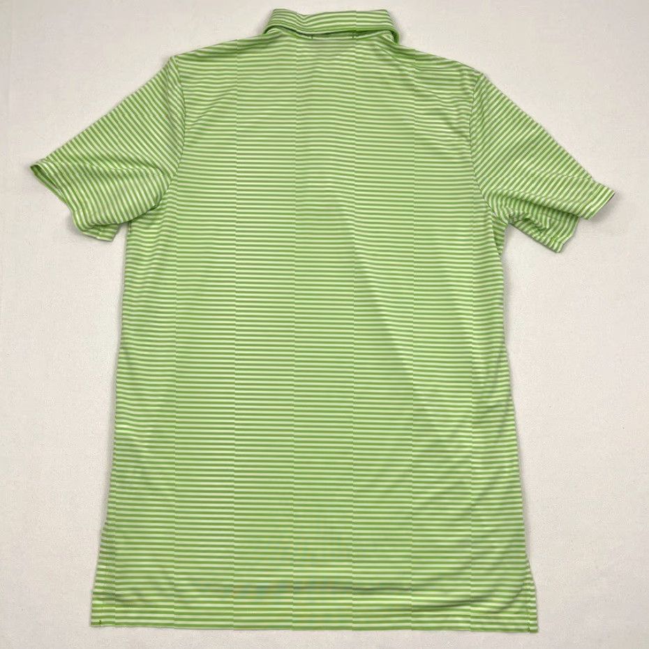 RLX Ralph Lauren RLX Ralph Lauren Polo Shirt Mens M Sunoco Gas Station Employee Green Stripe Golf Shirt Size US M / EU 48-50 / 2 - 7 Thumbnail