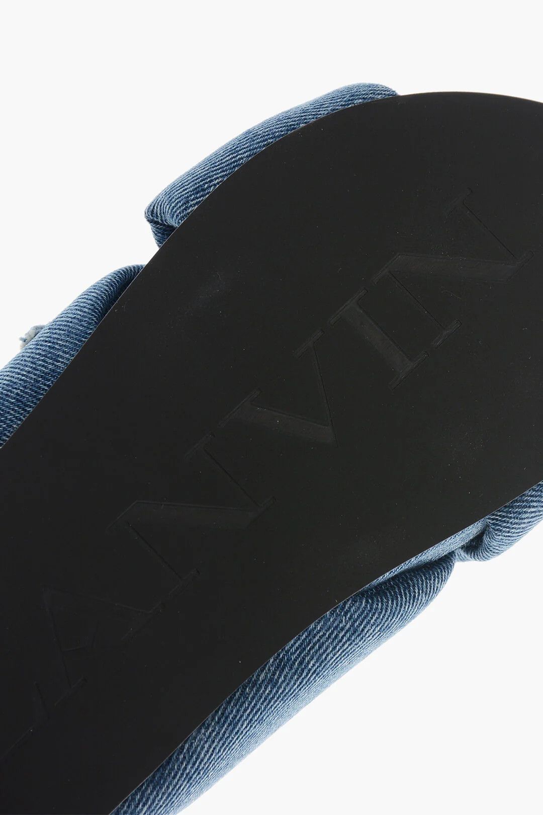 Lanvin og1mm0426 Denim Criss Cross Dsandali in Blue Size US 6 / IT 36 - 5 Thumbnail