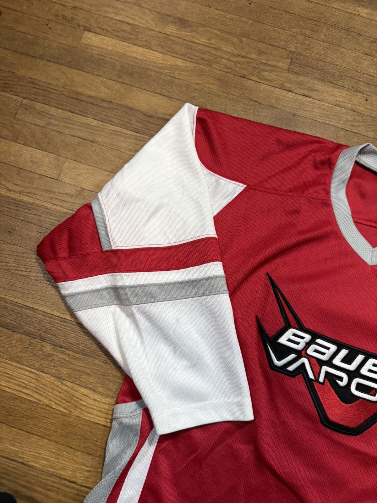 Nike Vintage Bauer Vapor Hockey Jersey Size US L / EU 52-54 / 3 - 3 Thumbnail