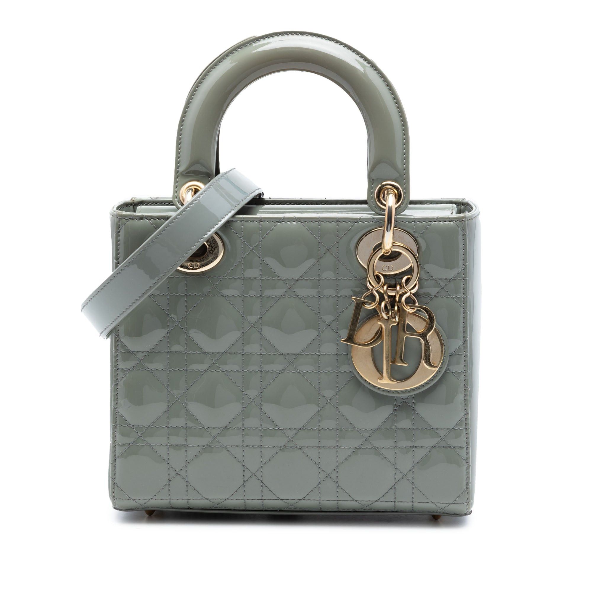 Dior Small Patent Cannage Lady Dior Size ONE SIZE - 1 Thumbnail