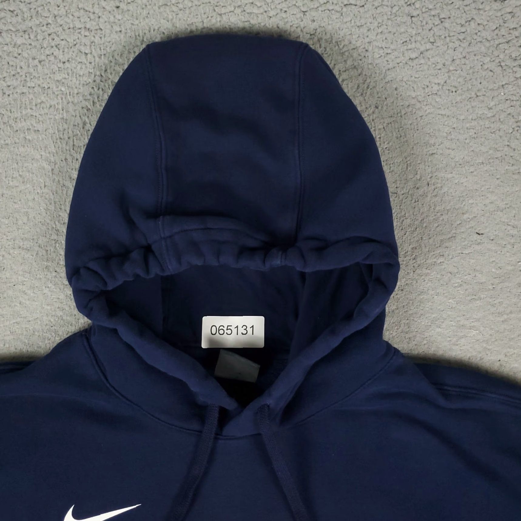 Nike Nike Hoodie Mens XL Blue Swoosh Pullover Sweatshirt | Crew Neck | Long Sleeve | Logo | Polyester Knit | All Seasons | Vintage: No Size US XL / EU 56 / 4 - 2 Thumbnail