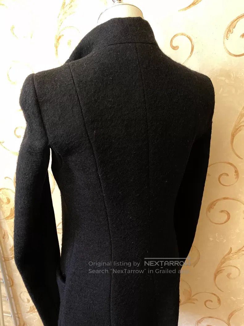 Rick Owens Rick Owens 18 FW mainline Women's Eileen Wool Coat Size XS / US 0-2 / IT 36-38 - 3 Thumbnail