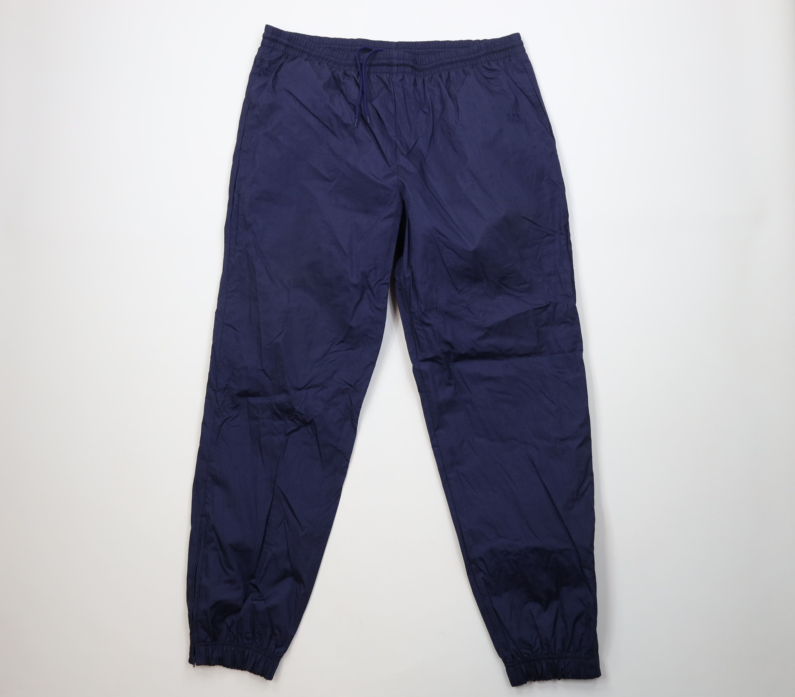 Vintage Vintage 90s USA Olympics Windbreaker Joggers Pants Navy Blue Size US 36 / EU 52 - 1 Thumbnail
