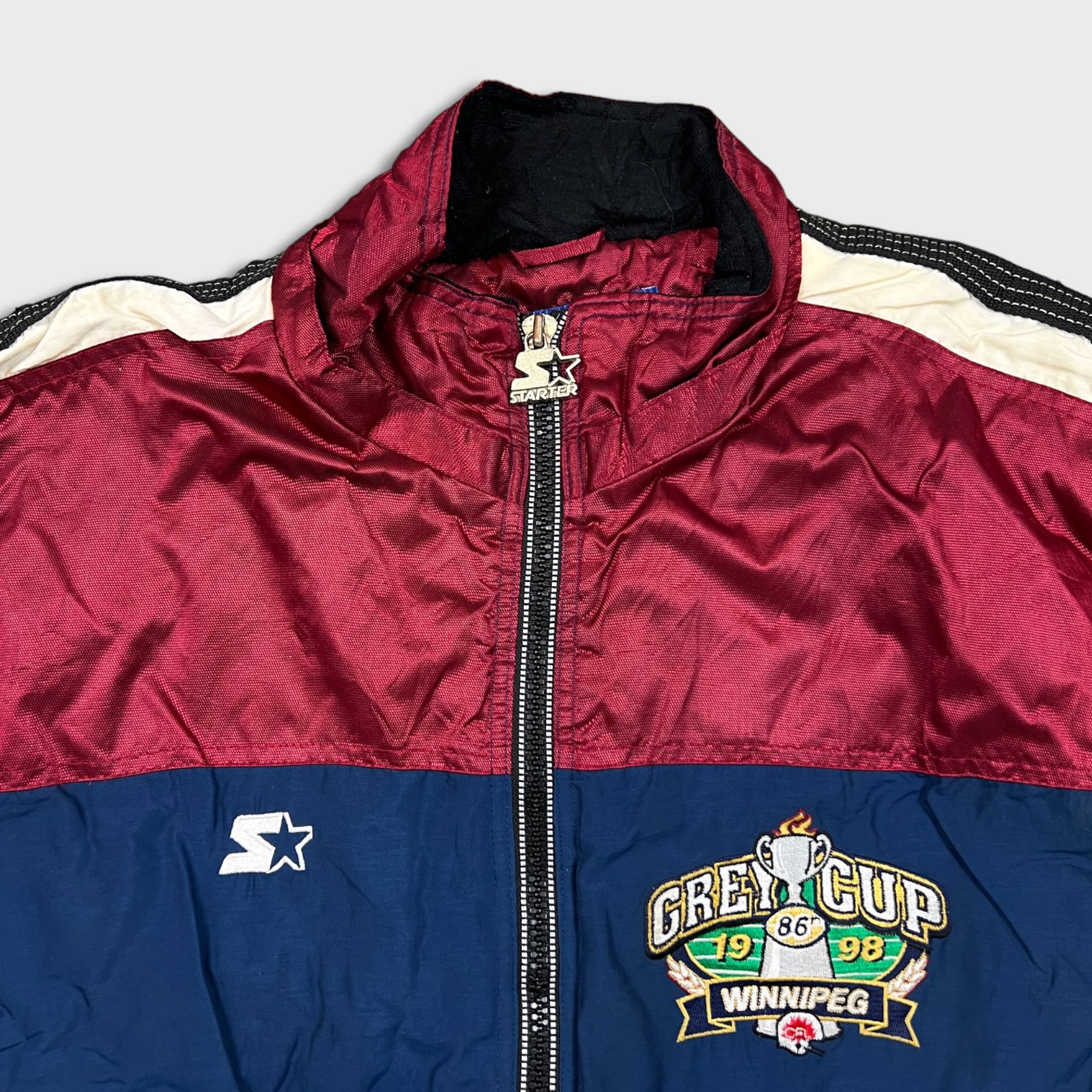 NFL × Starter × Vintage Vintage 1998 Grey Cup Starter Jacket Medium NFL Football CFL Size US M / EU 48-50 / 2 - 2 Thumbnail