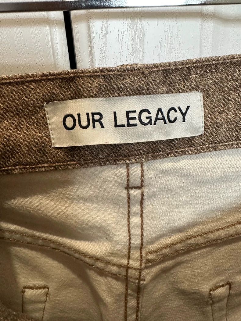 Our Legacy Our Legacy3D printed jeans first generation brown Size US 30 / EU 46 - 3 Thumbnail
