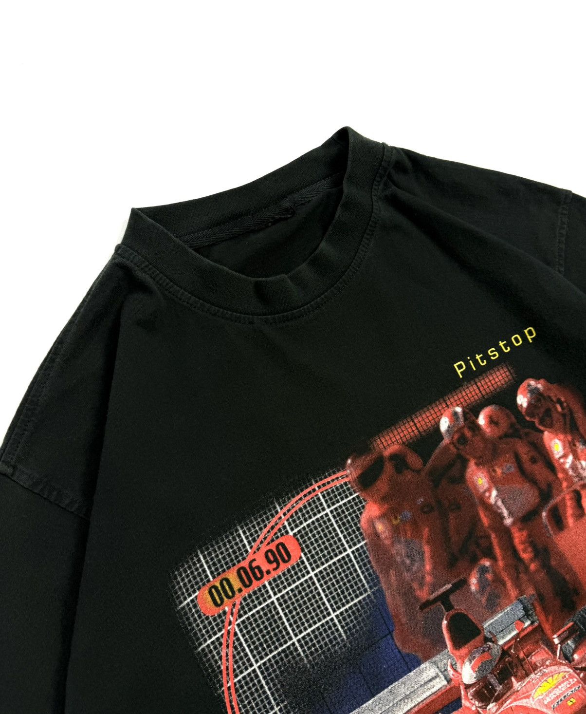 Ferrari 1999 Ferrari F1 Pit Stop Graphic Tee Vintage Racing Rare Y2K Size US M / EU 48-50 / 2 - 4 Thumbnail