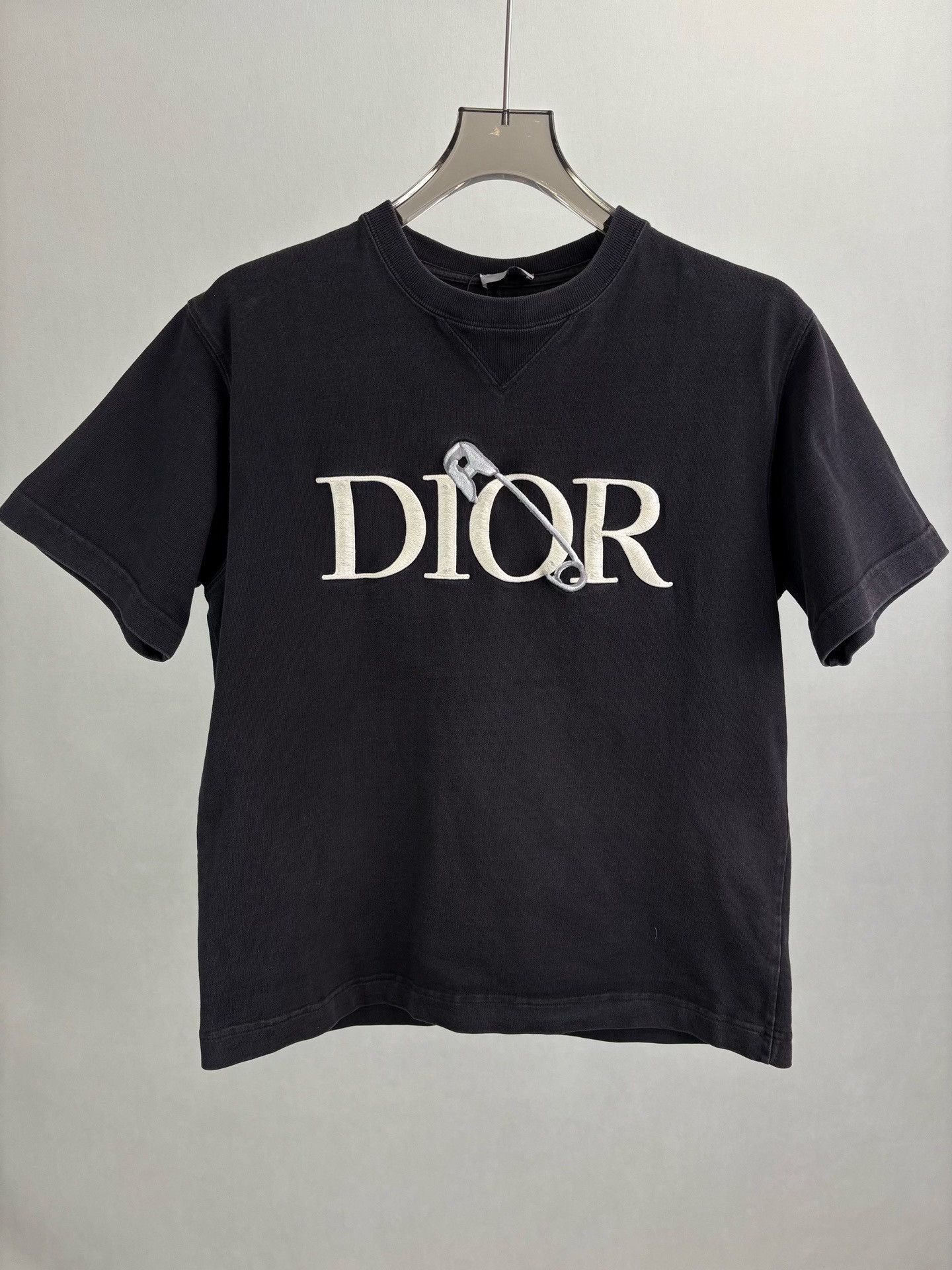 Dior DIOR Brooch Embroidery Black Short-Sleeve Size US M / EU 48-50 / 2 - 1 Thumbnail