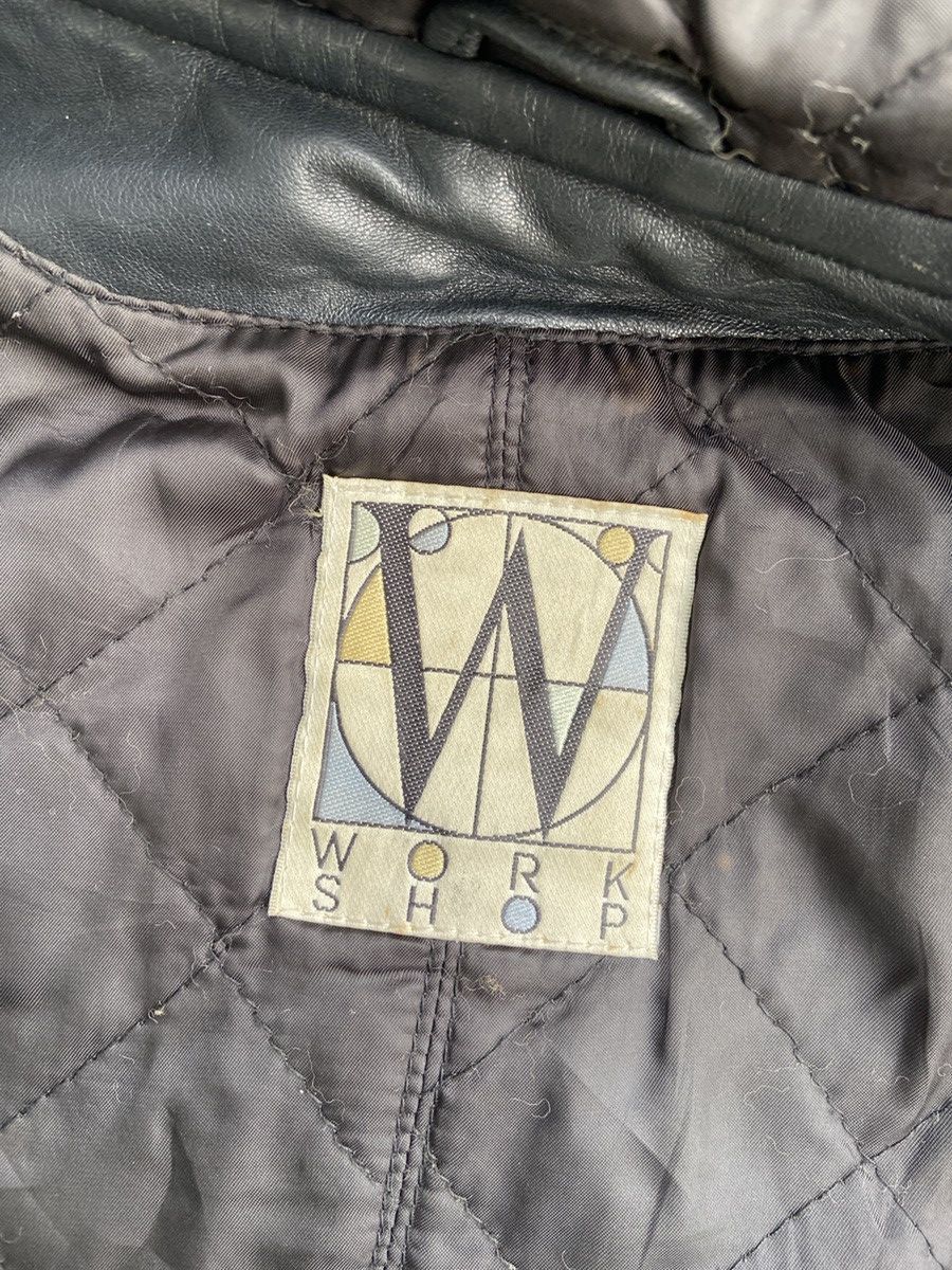 Yohji Yamamoto Circa 92–93 Hooded Leather Coat with Asymmetrical Button Size US L / EU 52-54 / 3 - 4 Thumbnail