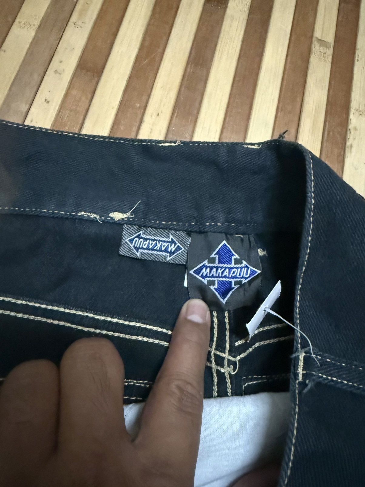 Japanese Brand Makapuu Japanese Brand Baggy Denim Multipocket Streetwear Size US 28 / EU 44 - 8 Thumbnail