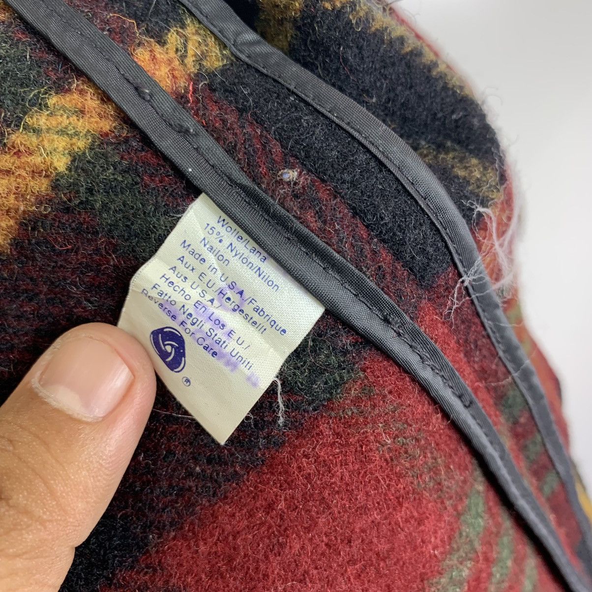 Vintage × Woolrich Woolen Mills Vintage 80s Woolrich Woolen Mills Tartan Wool Button Jacket Size US XL / EU 56 / 4 - 9 Thumbnail