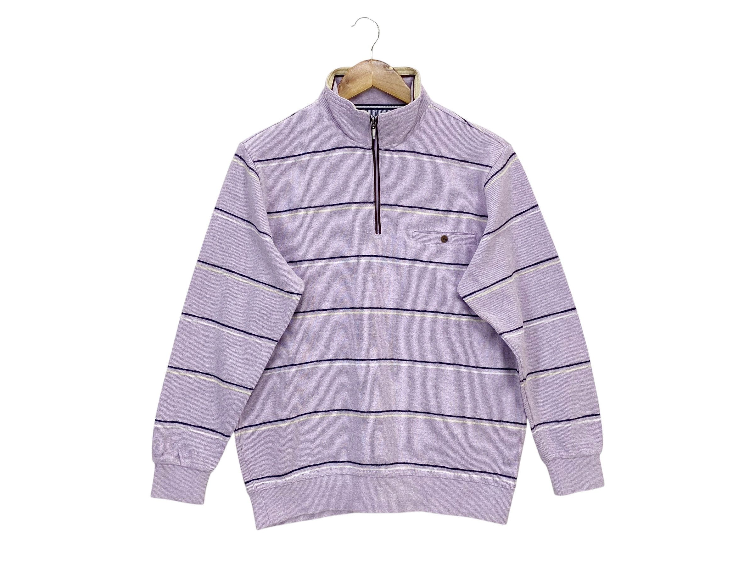 Michiko Koshino London Michiko London Twist Sweat Purple Quarter Zip Size M / US 6-8 / IT 42-44 - 1 Thumbnail