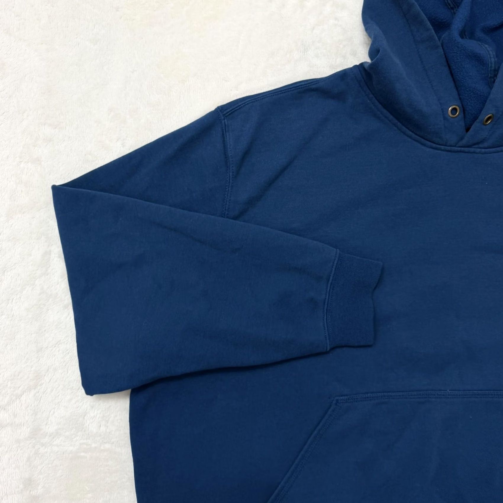 Carhartt Carhartt Hoodie Mens 3XL Blue Sleeve Logo Fleece Pullover Graphic Print Sweatshirt Hoodie Pullover with Hooded Pockets Crew Neck Size US XXL / EU 58 / 5 - 5 Thumbnail
