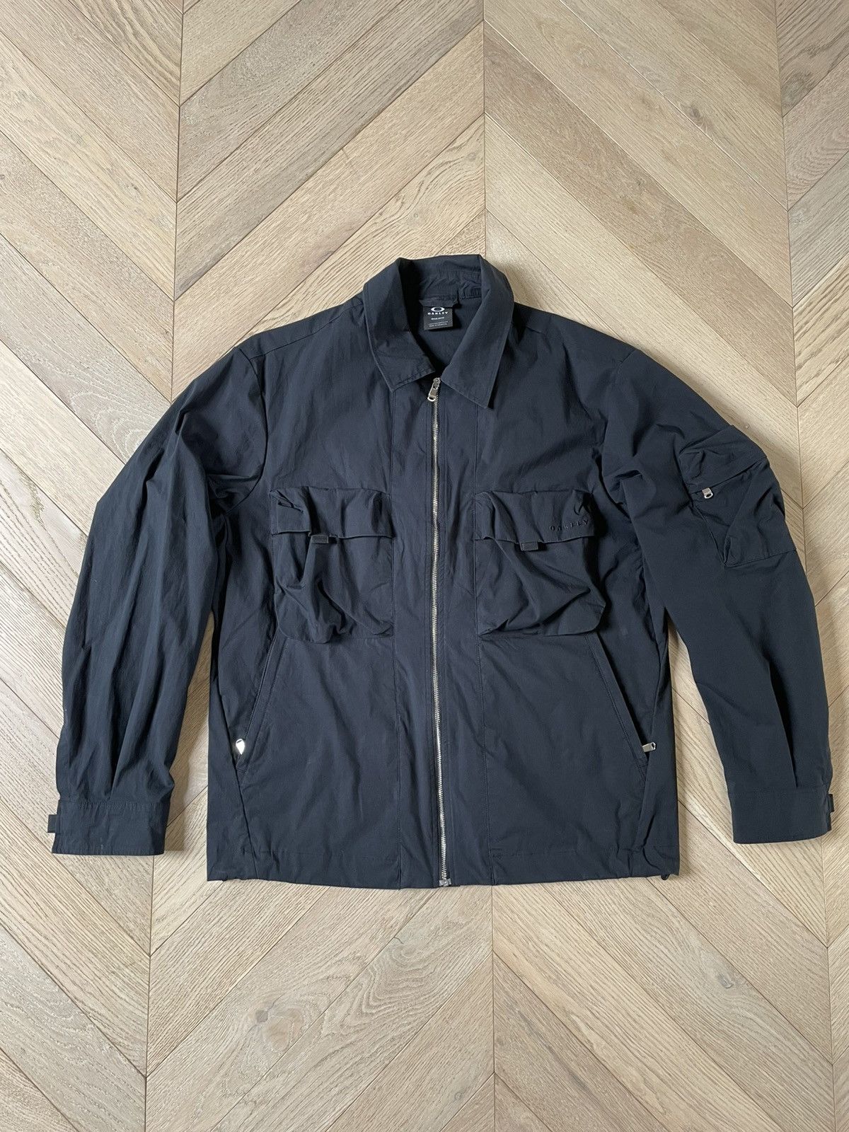 Oakley Oakley Reserve Full Zip Jacket "Blackout" S Size US S / EU 44-46 / 1 - 1 Thumbnail