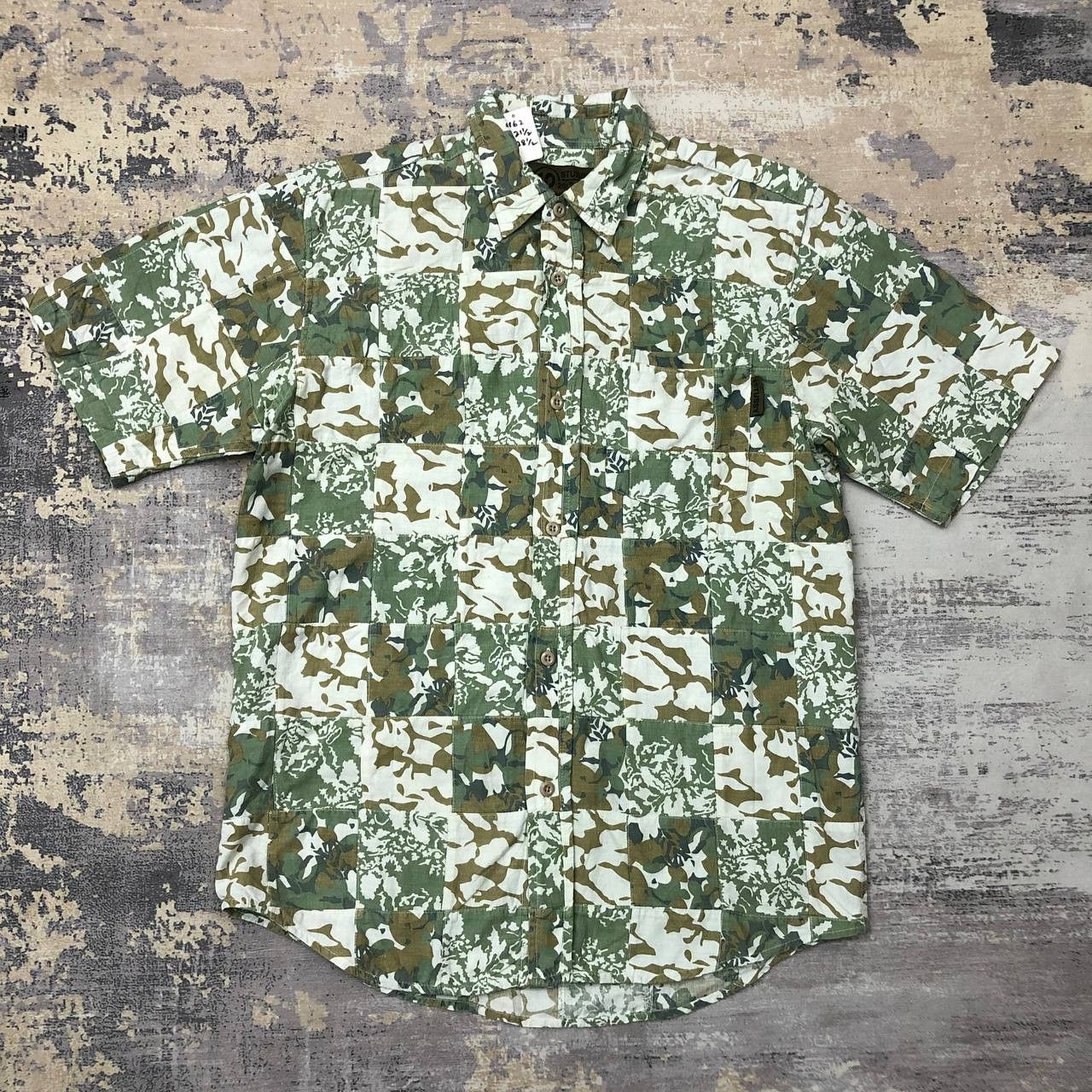 Stussy T162 STUSSY X SURPLUS PATCHWORK SHIRTS Size US S / EU 44-46 / 1 - 1 Thumbnail