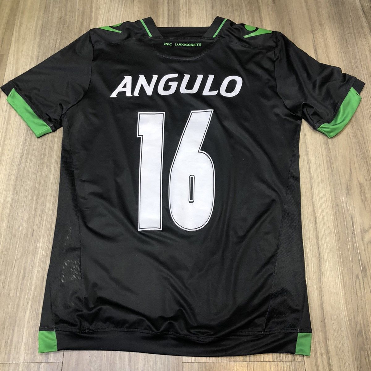 Macron PFC Ludogorets Razgrad 2016 third away shirt #16 Angulo Size US M / EU 48-50 / 2 - 2 Thumbnail