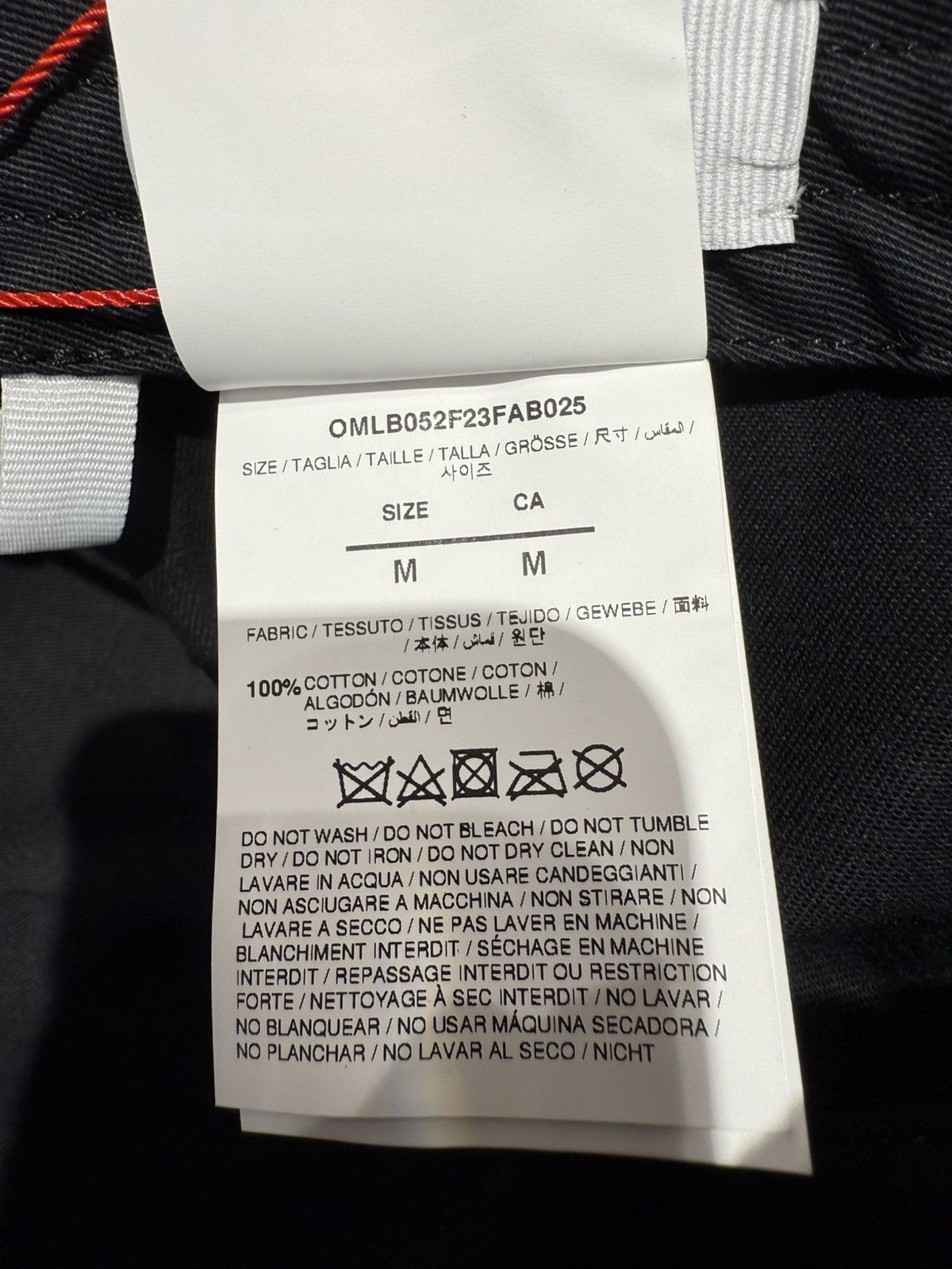 Off-White Off White I Still Feel Like Im An Intern Cap Size ONE SIZE - 4 Thumbnail