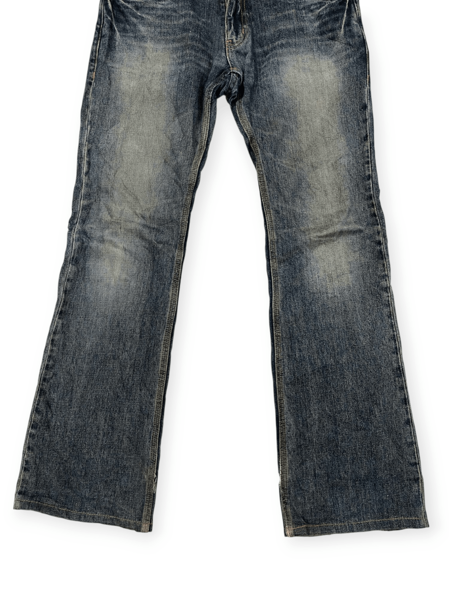 Vintage Vintage Edge Ruppert Punk Flare Denim Size US 32 / EU 48 - 5 Thumbnail