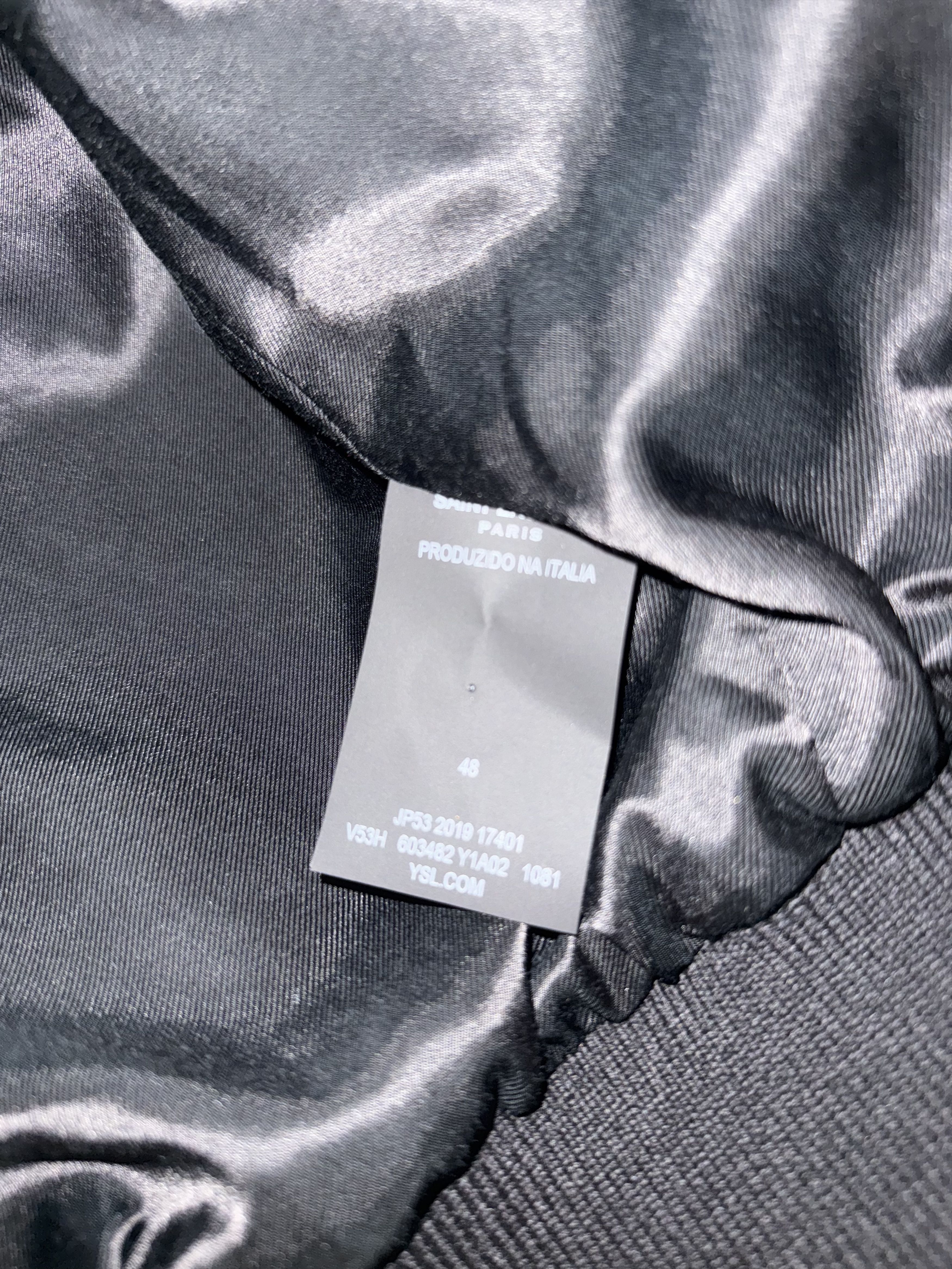 Saint Laurent Paris Saint Laurent Sparkling Wool Jacket Size US M / EU 48-50 / 2 - 8 Thumbnail