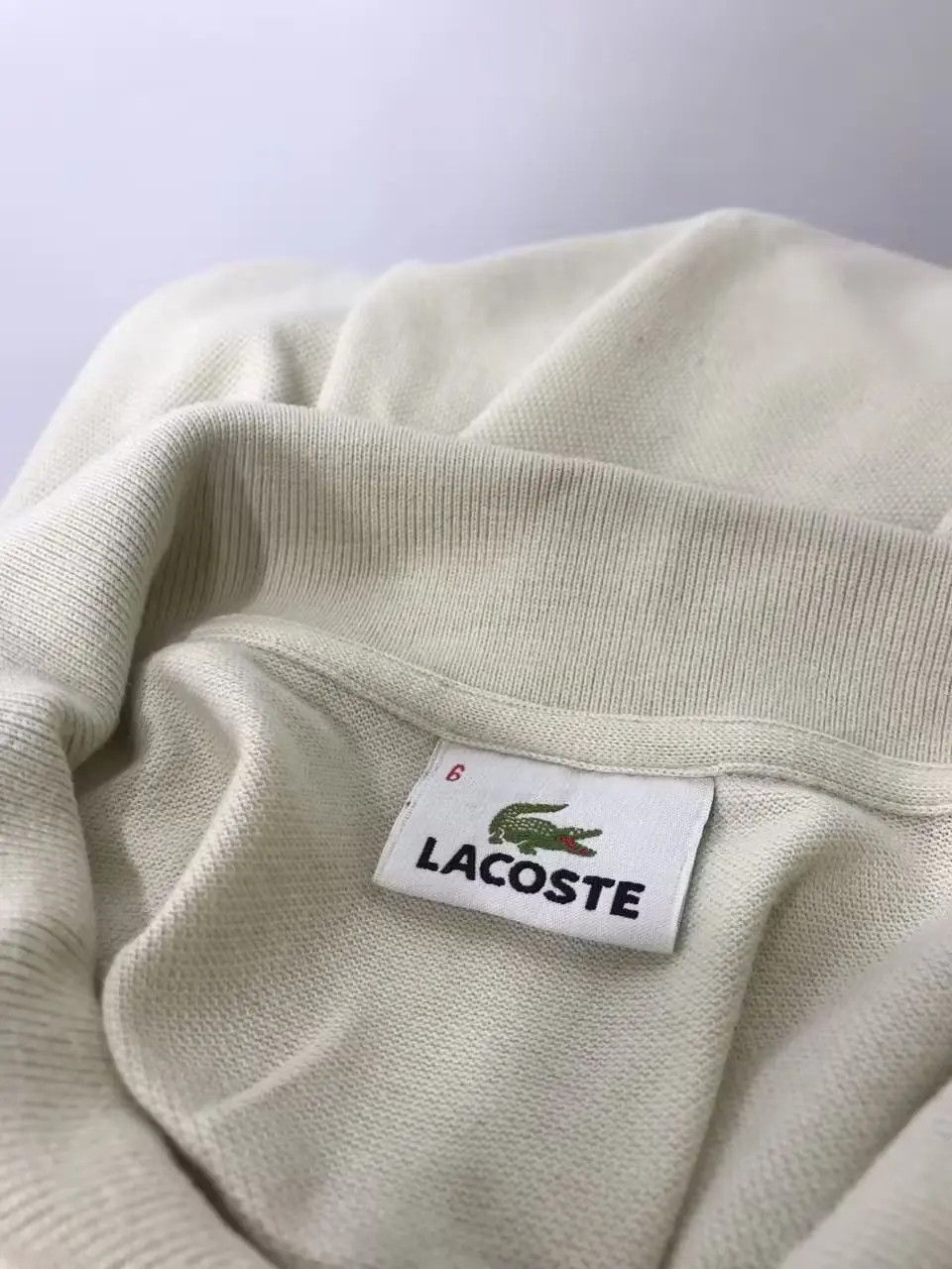 Lacoste × Vintage Vintage Lacoste polos t-shirt Size US XL / EU 56 / 4 - 3 Thumbnail