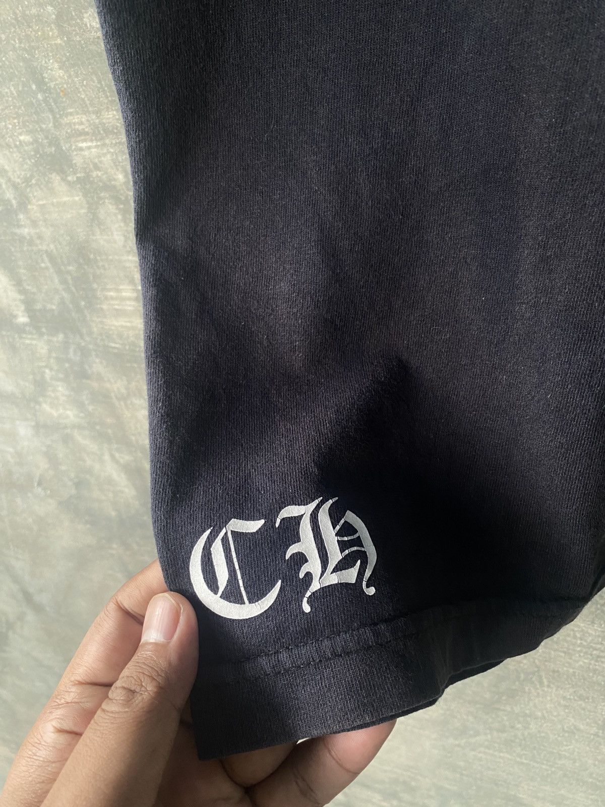 Chrome Hearts Chrome Hearts Cross Black tee Size US L / EU 52-54 / 3 - 5 Thumbnail
