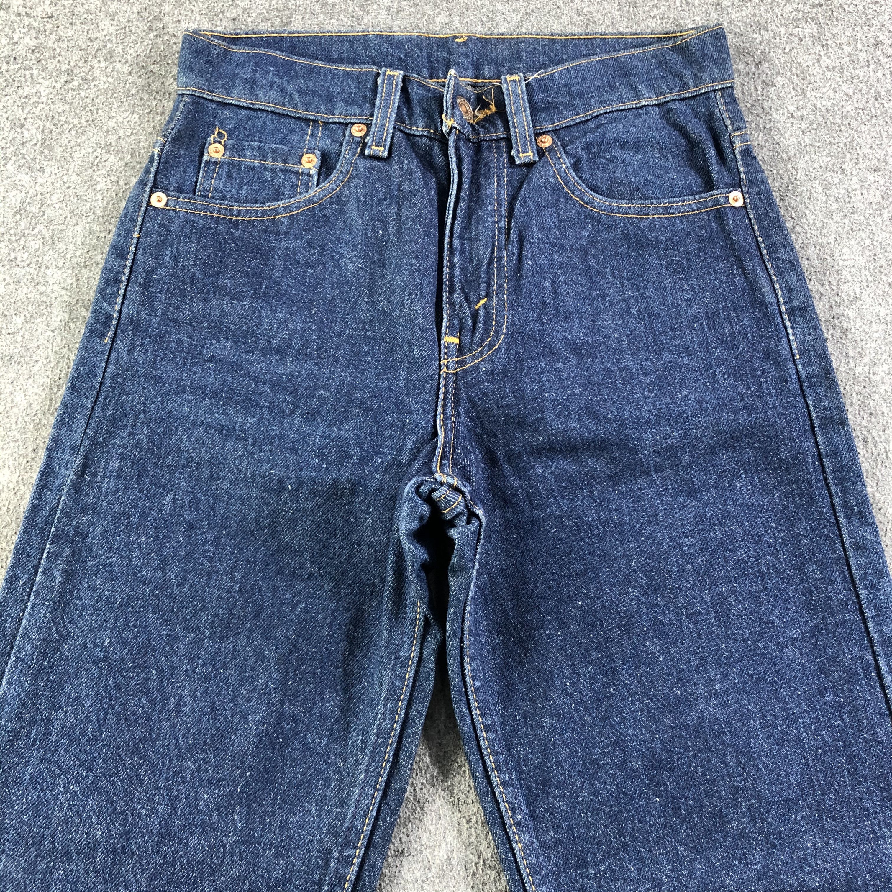 Levi's 90s Vintage Blue Wash Levis 505 Jeans-J2749 Size US 27 - 3 Thumbnail