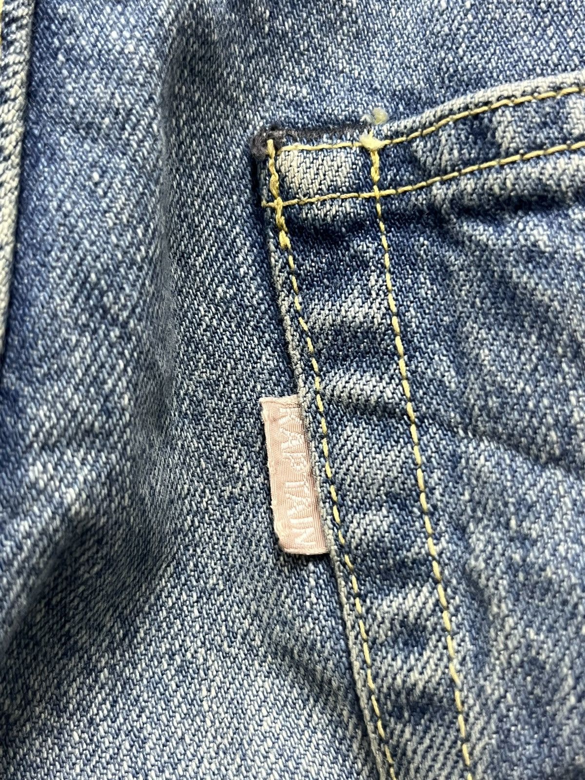 Kaptain Sunshine Japan West Coast 70's Fit Long Wash Denim