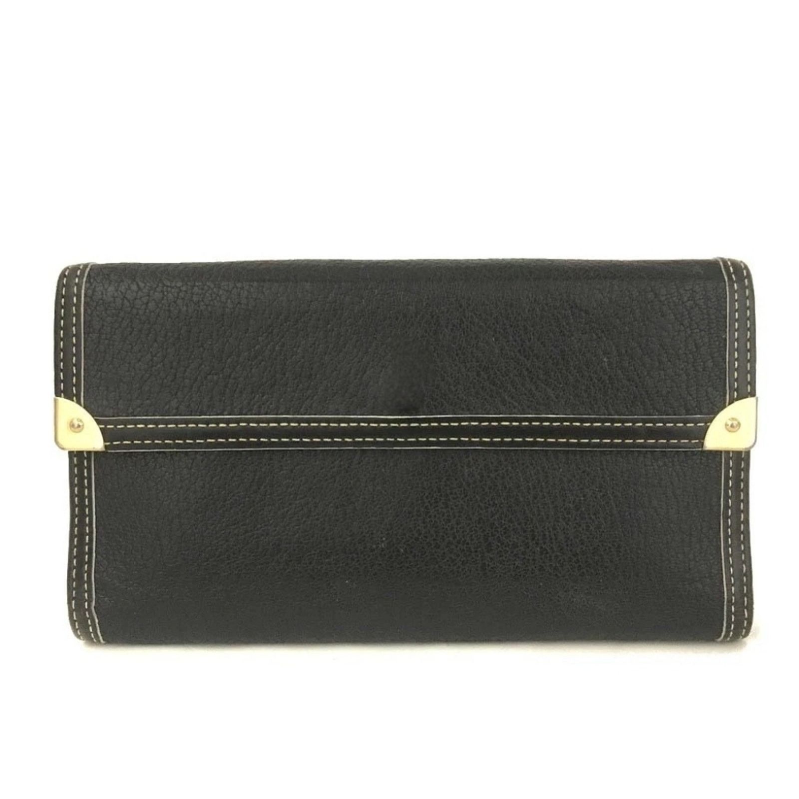 Louis Vuitton Louis Vuitton Suhali Porte Trésor International Wallet Black Size ONE SIZE - 1 Thumbnail