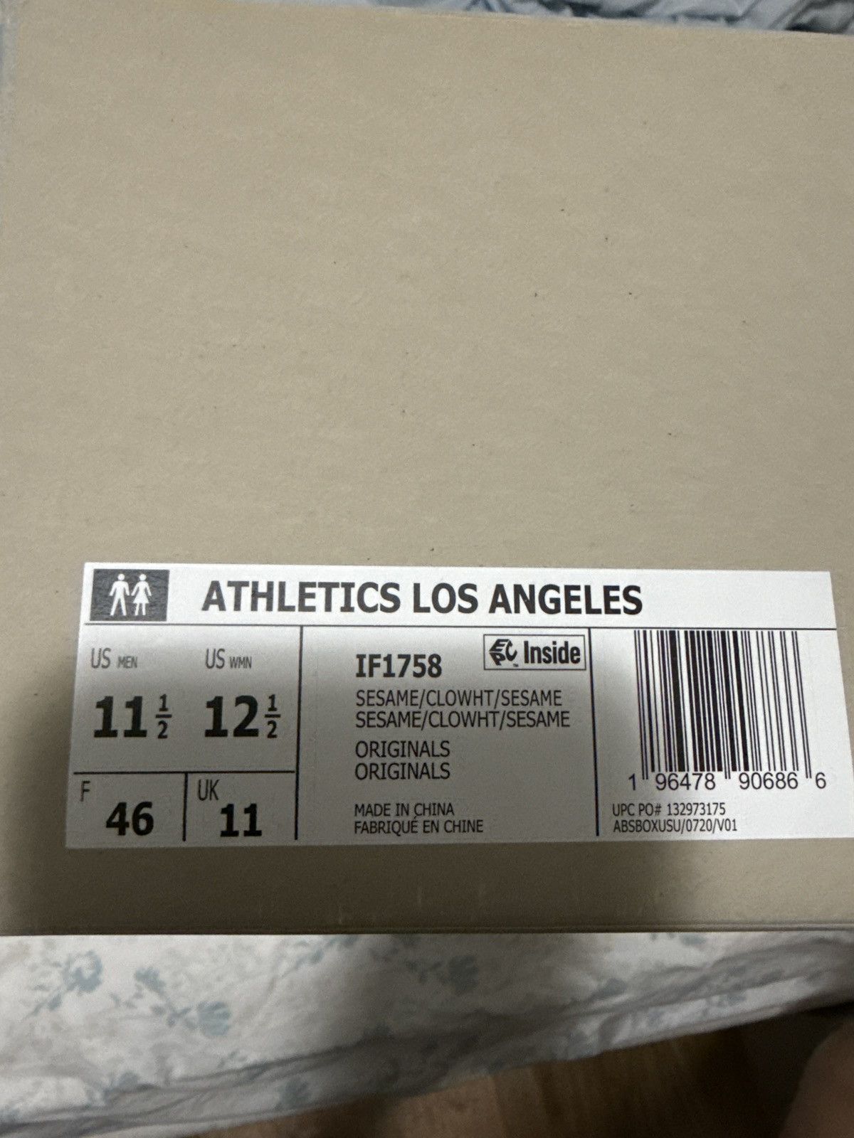 Adidas × Fear of God Fog x Adidas LA athletic runners sesame Size US 11.5 / EU 44-45 - 7 Thumbnail