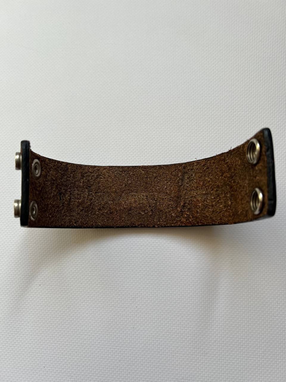 Dsquared2 Vintage Dsquared leather bracelet rock punk studded logo Size ONE SIZE - 8 Thumbnail
