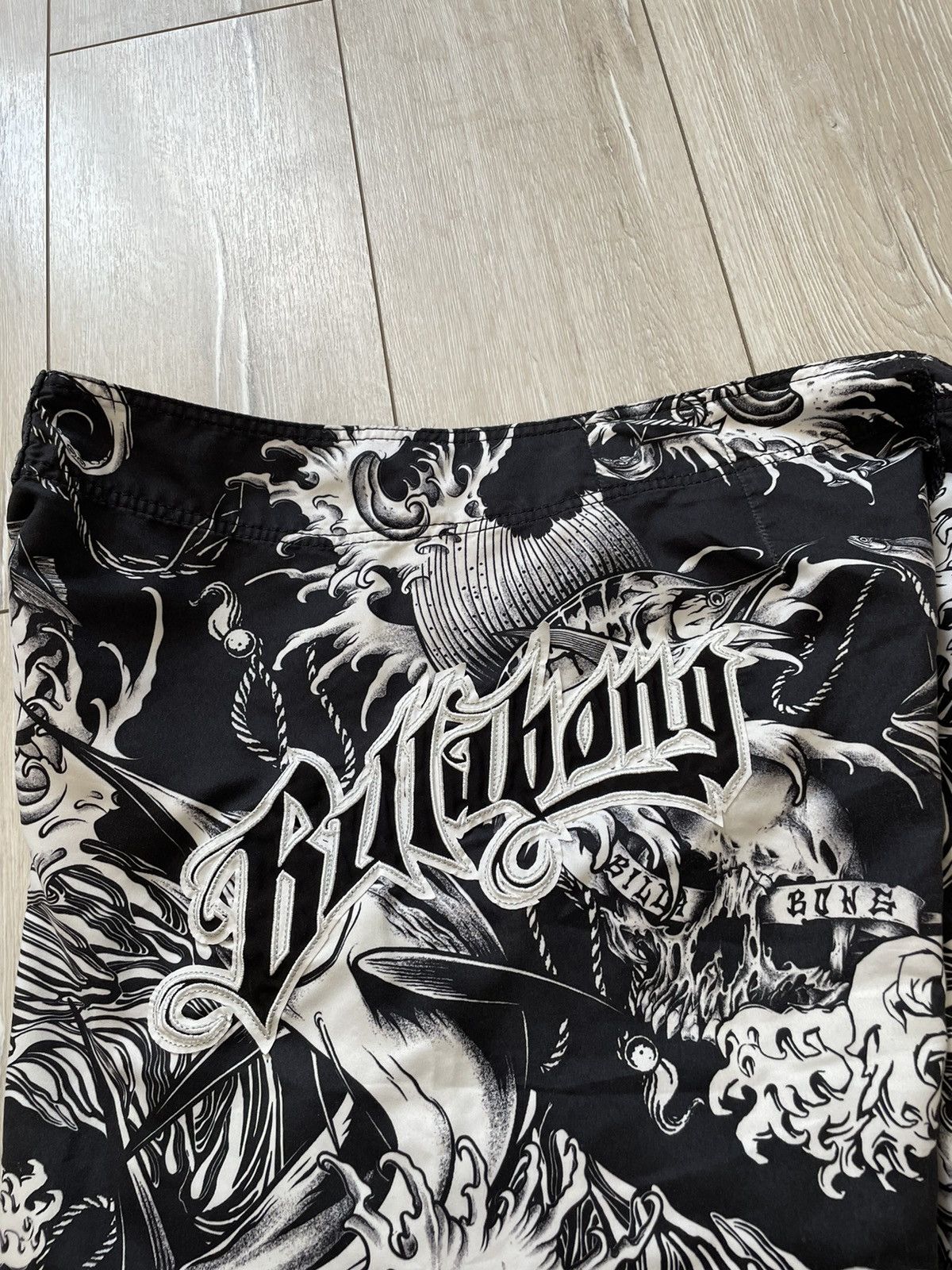 Billabong × Vintage BillaBong Big Logo Y2K Mens Surf Shorts Size US 40 / EU 56 - 3 Thumbnail