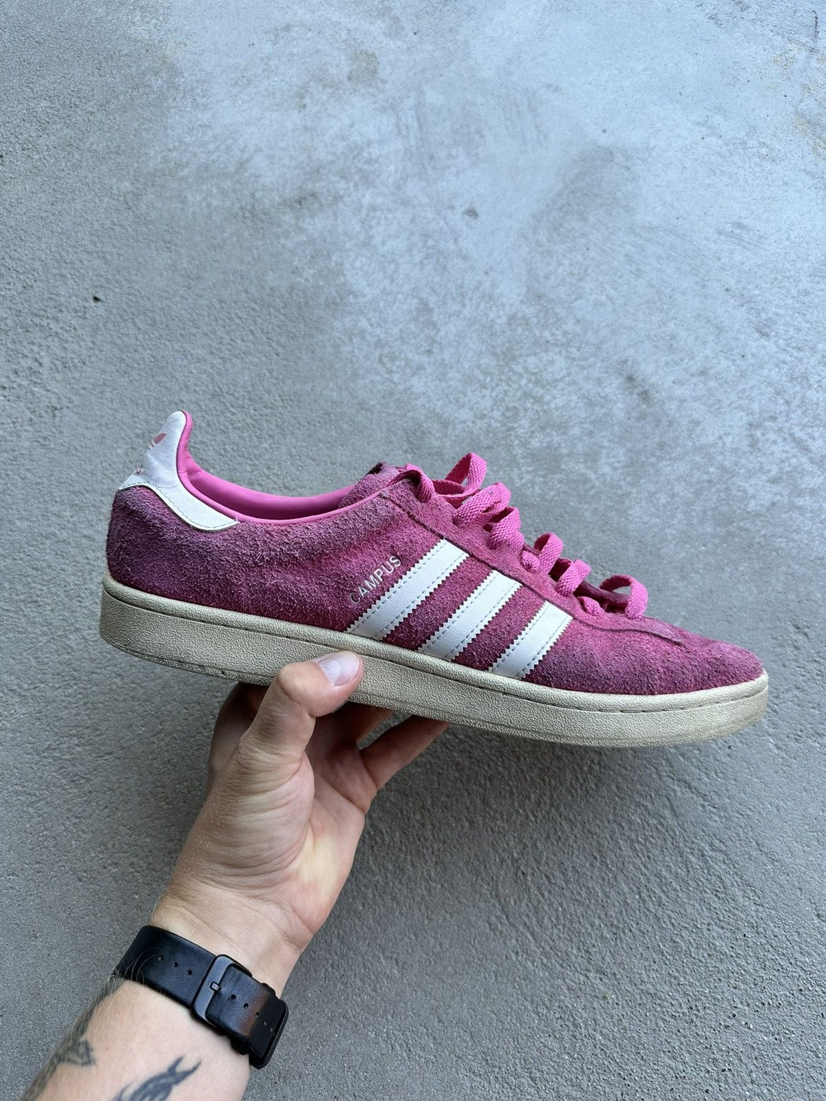 Adidas Adidas Campus Low Sneakers Hype Casual Rare Y2k Size US 12 / EU 45 - 10 Thumbnail