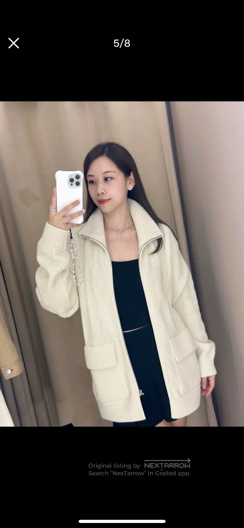 Hermes Hermes Ivory H Letter Padded Jacket Size XXS / US 00 / IT 34 - 1 Thumbnail