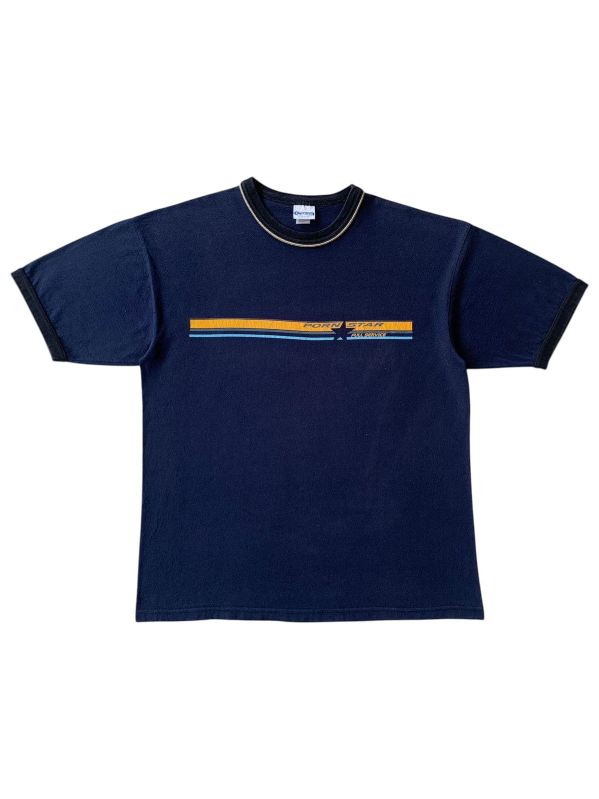 Other Vintage 90s Pornstar Ringer Tee Size US XL / EU 56 / 4 - 3 Thumbnail
