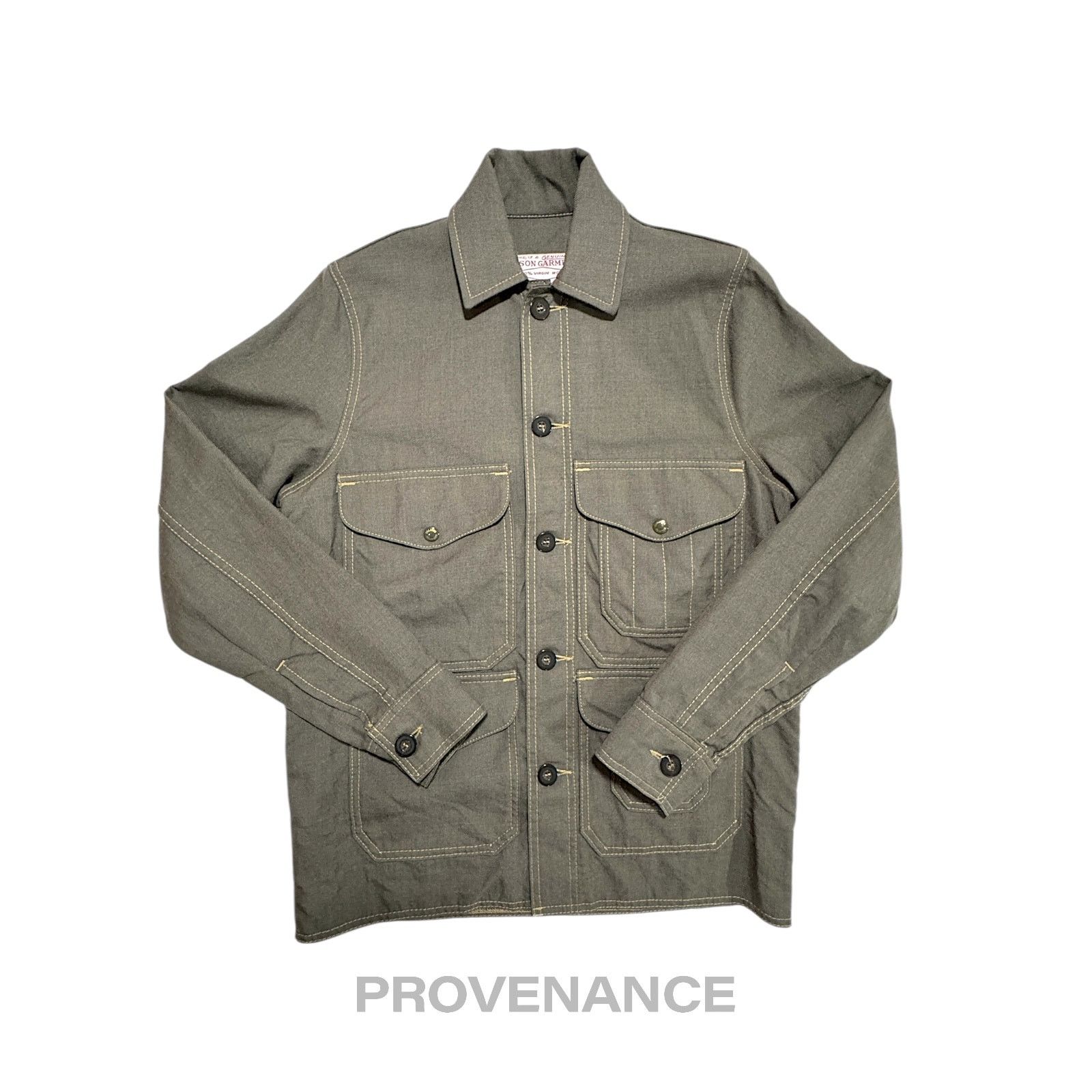 Filson 🔴 Filson 1897 Ltd Ed Forestry Cloth Cruiser Olive 36 XS Size US XS / EU 42 / 0 - 3 Thumbnail