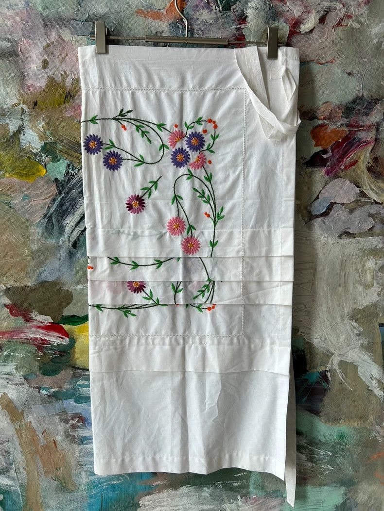 Comme des Garcons Tricot Comme des Garçons Embroidered Wrap Skirt - dmc Size US 30 / EU 46 - 1 Thumbnail