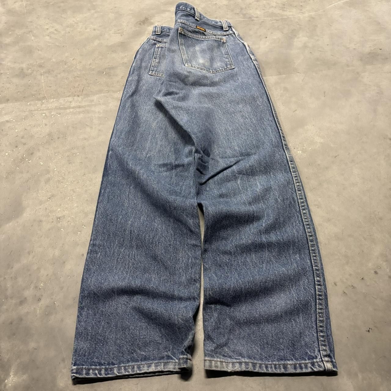Japanese Brand × Vintage Crazy Vintage Y2K/2000s Faded Medium Wash Essential Denim Jeans! Size US 32 / EU 48 - 4 Thumbnail