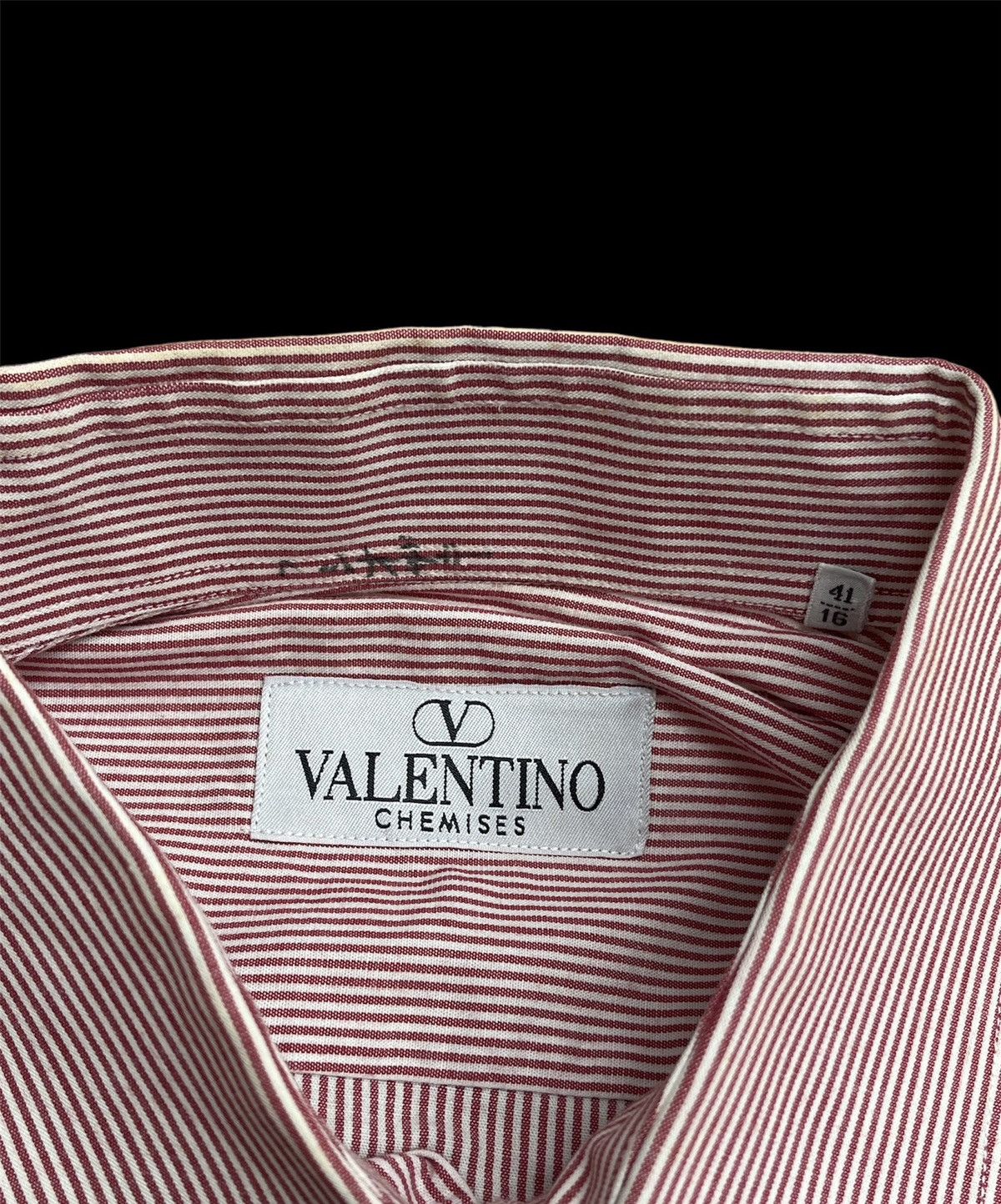 Valentino Vintage Valentino Italy Button Ups Shirt Striped Size US XL / EU 56 / 4 - 4 Thumbnail