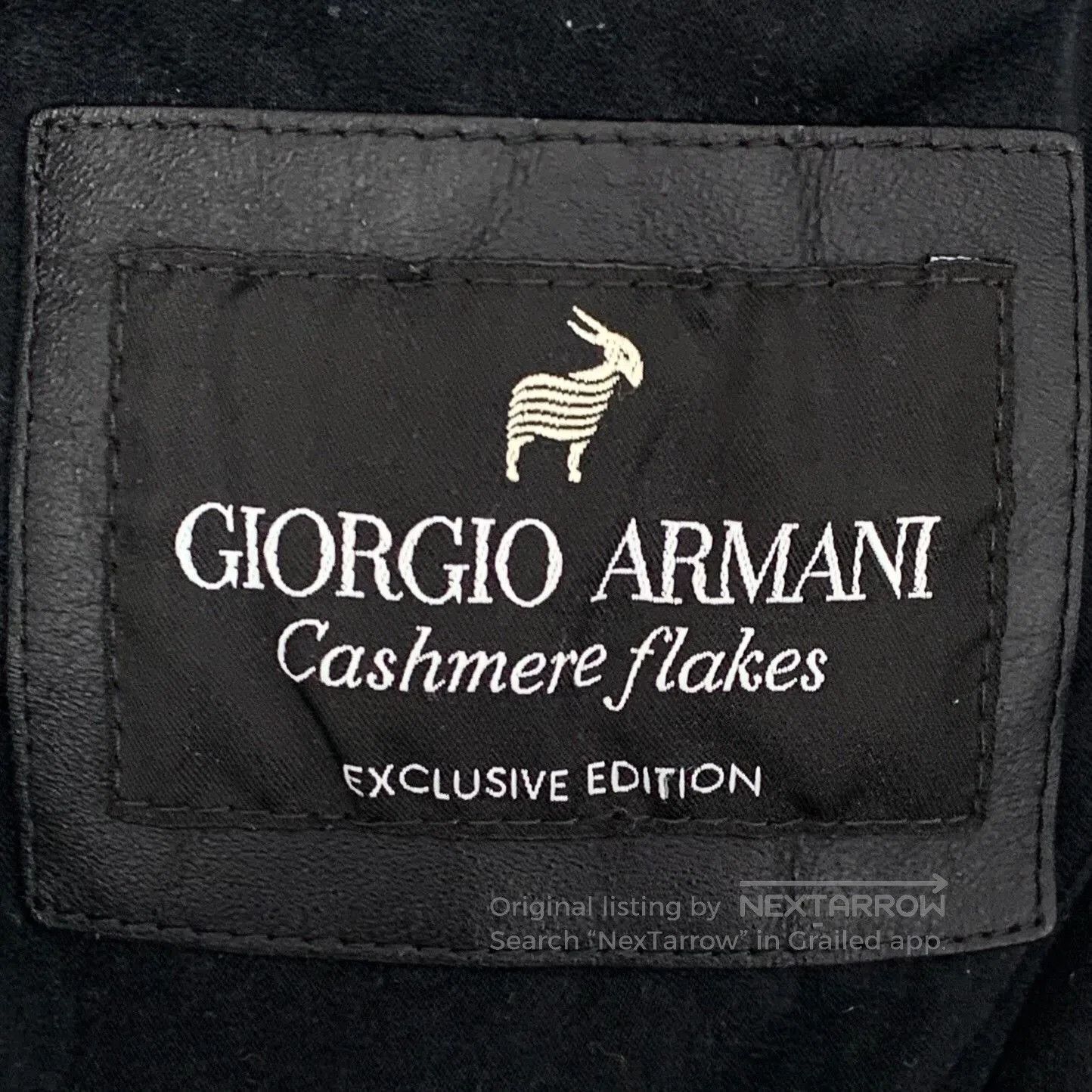 Giorgio Armani Giorgio Armani Triangular Logo Cotton Jacket. Size US S / EU 44-46 / 1 - 5 Thumbnail