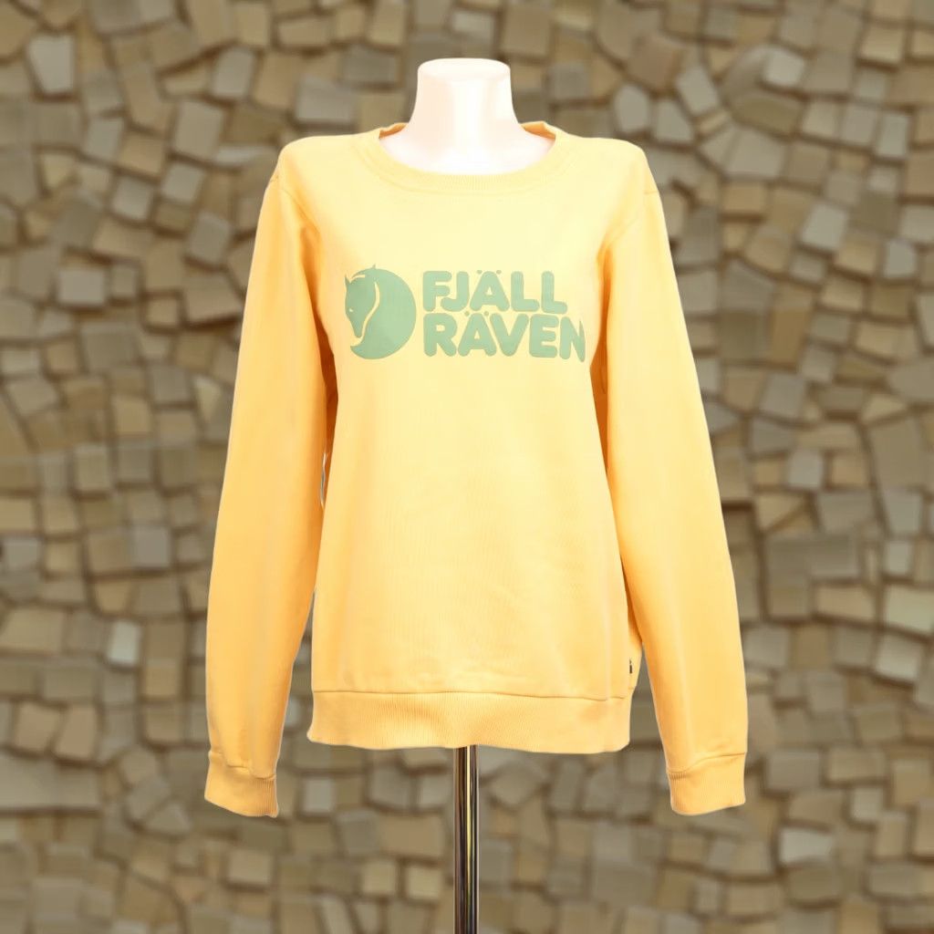 Logo 7 Fjallraven Sweatshirt Pullover Logo W Sweater M Womens Yellow Add'l: 84143 Size M / US 6-8 / IT 42-44 - 1 Thumbnail