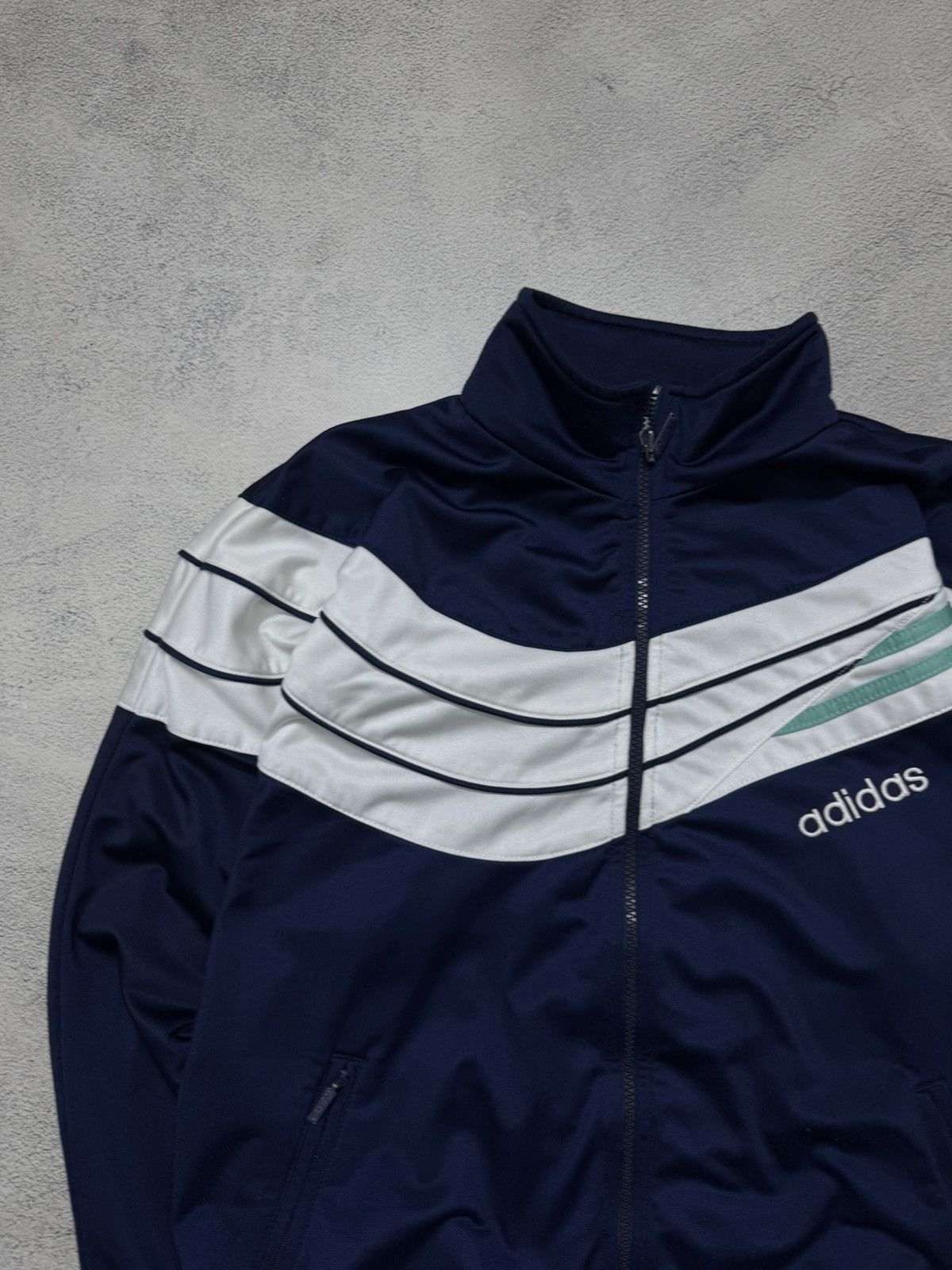 Adidas Vintage Y2k Adidas Zip Sweatshirt 00’s Size US M / EU 48-50 / 2 - 5 Thumbnail