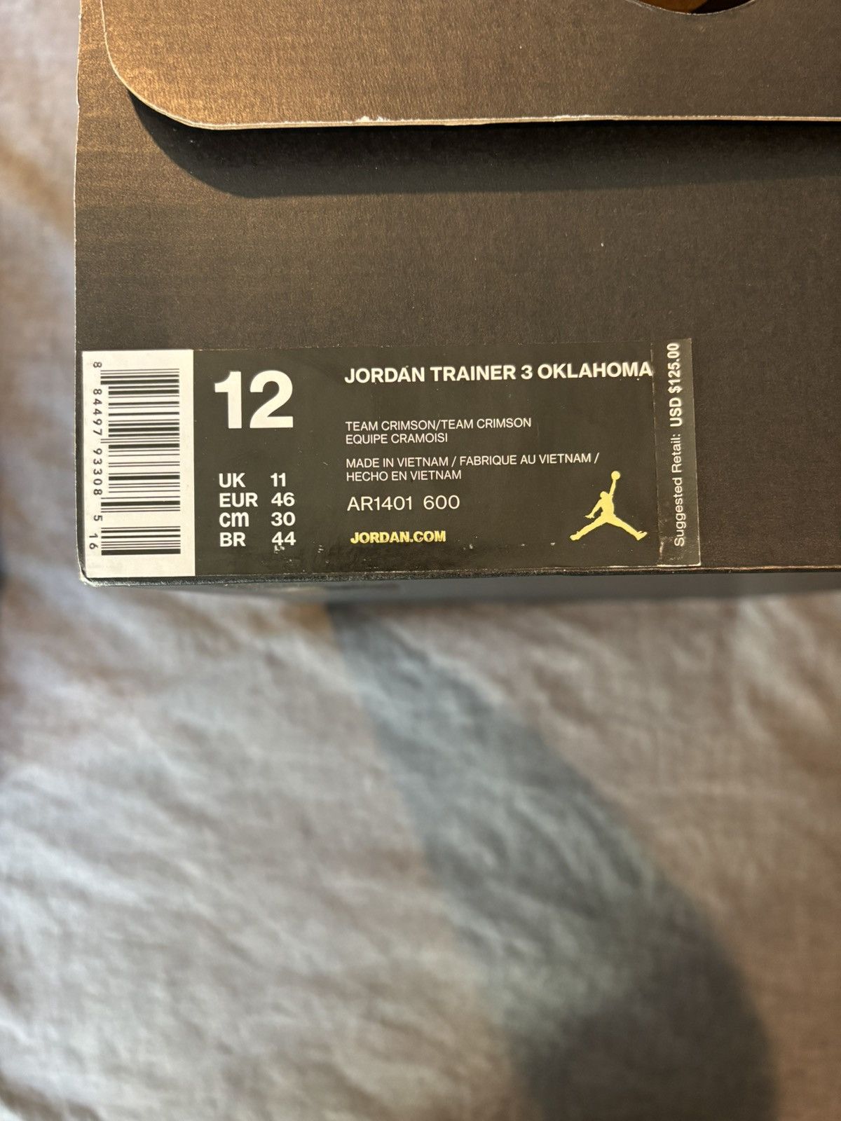 Jordan Brand Jordan Trainer 3 Oklahoma Size US 12 / EU 45 - 6 Thumbnail
