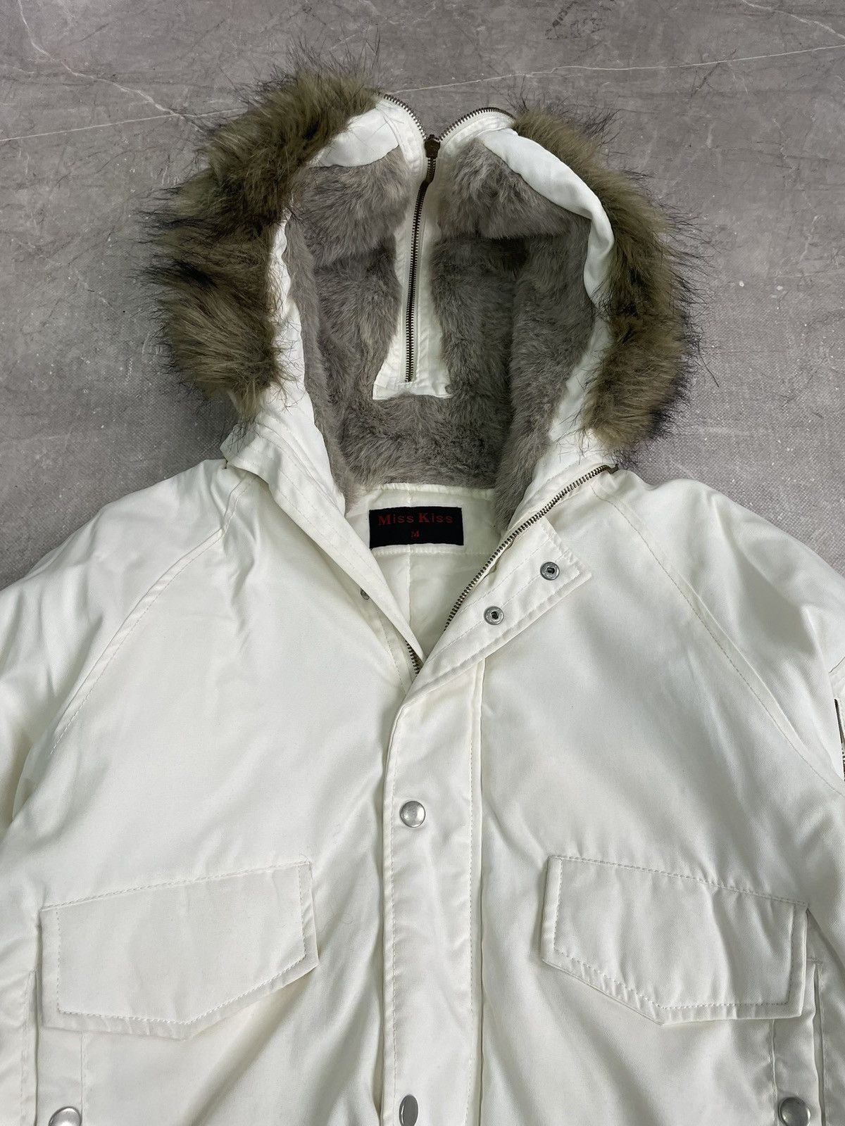 Hysteric Glamour Vintage zip hood faux fur gothic jacket y2k if six was nine Size US M / EU 48-50 / 2 - 5 Thumbnail