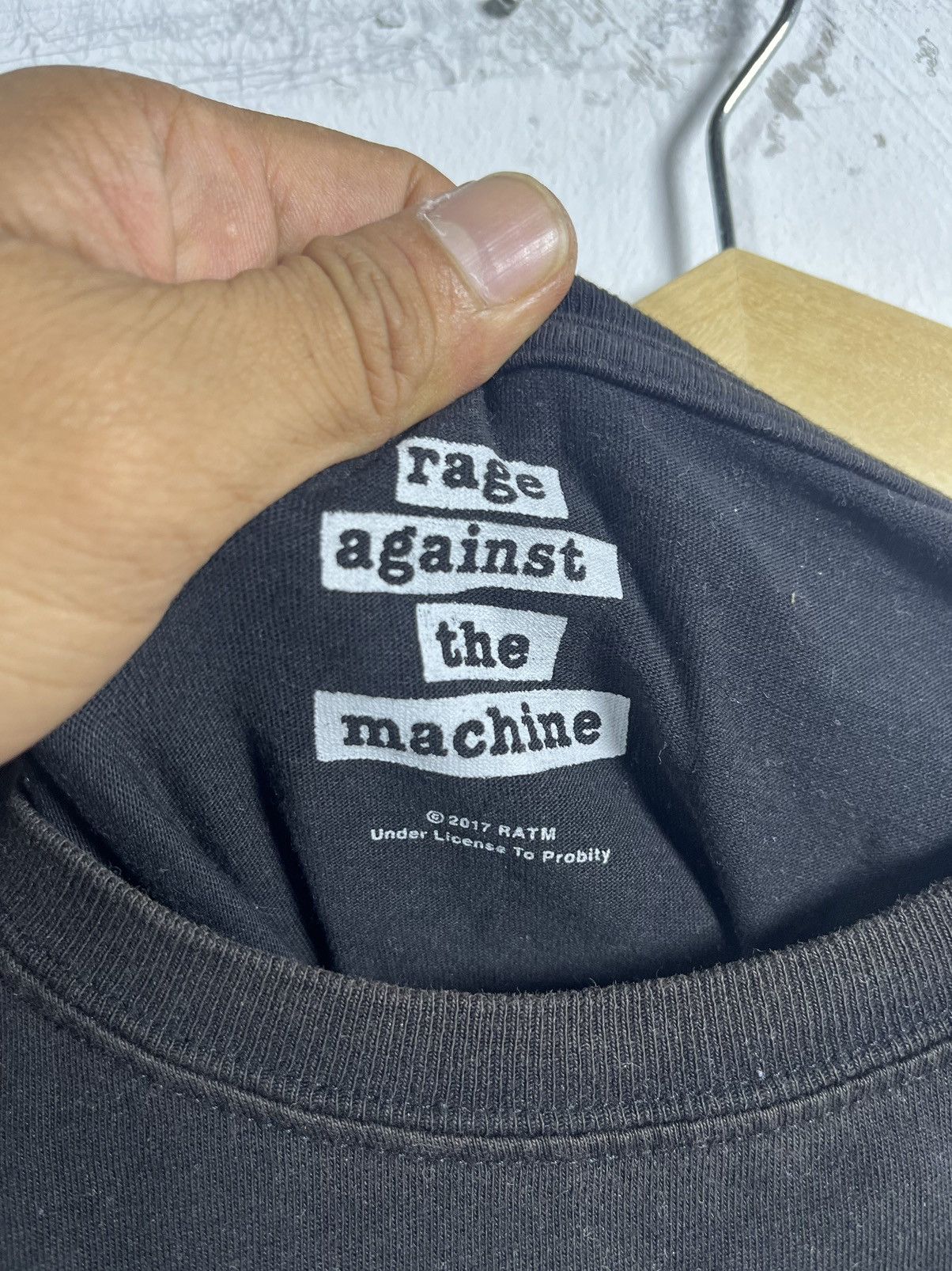 Band Tees RAGE AGAINST THE MACHINE BAND TEES Size US L / EU 52-54 / 3 - 2 Thumbnail