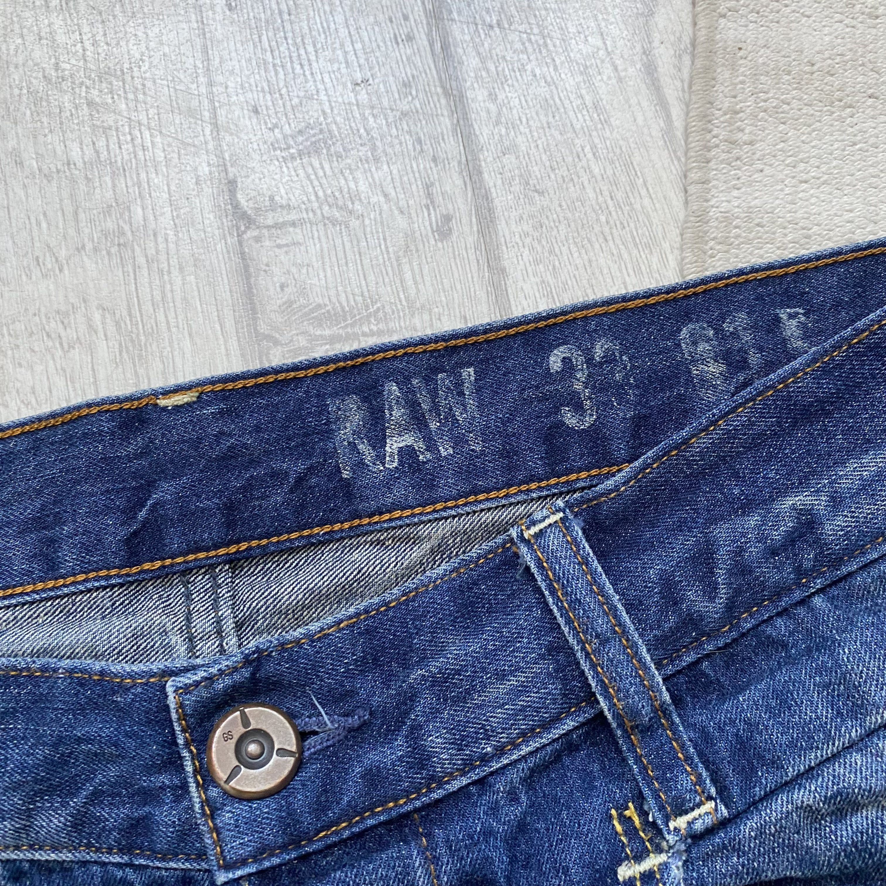 G-Star 👖 Vintage G-Star Raw denim jeans pants Y2K Size US 32 / EU 48 - 5 Thumbnail