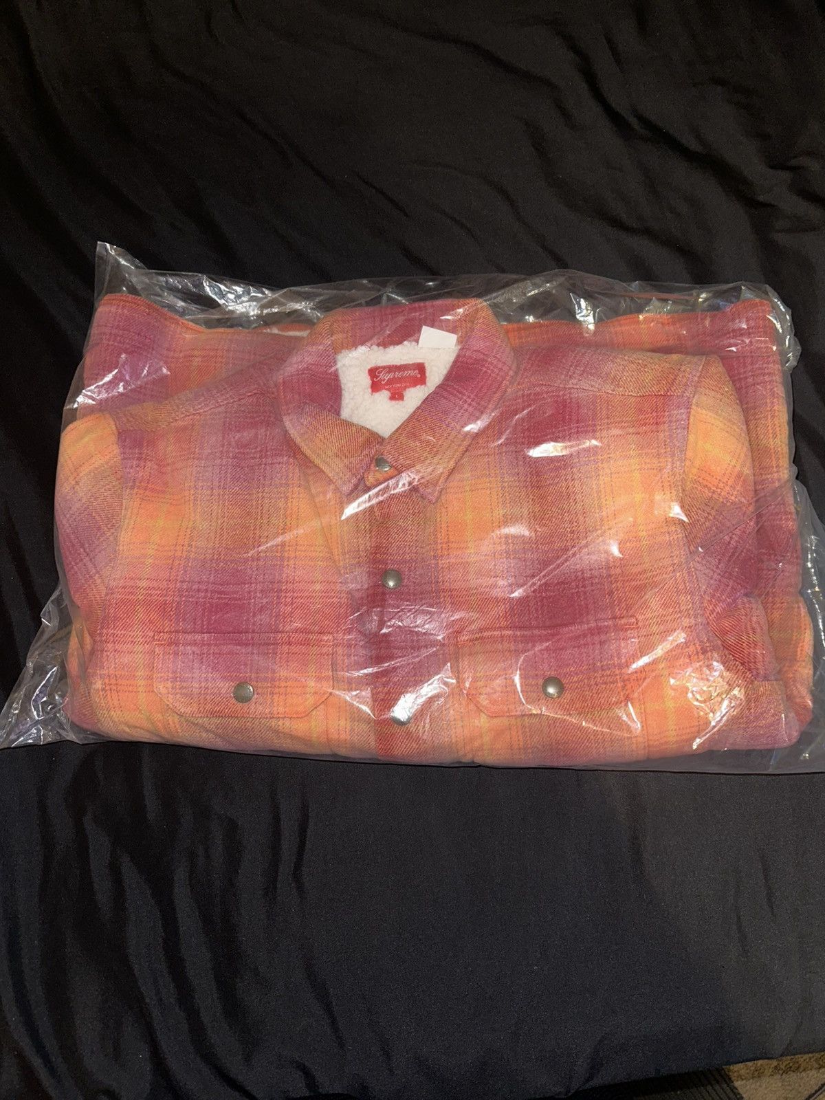 Other Supreme Shearling Lined Flannel Shirt Size US L / EU 52-54 / 3 - 1 Thumbnail