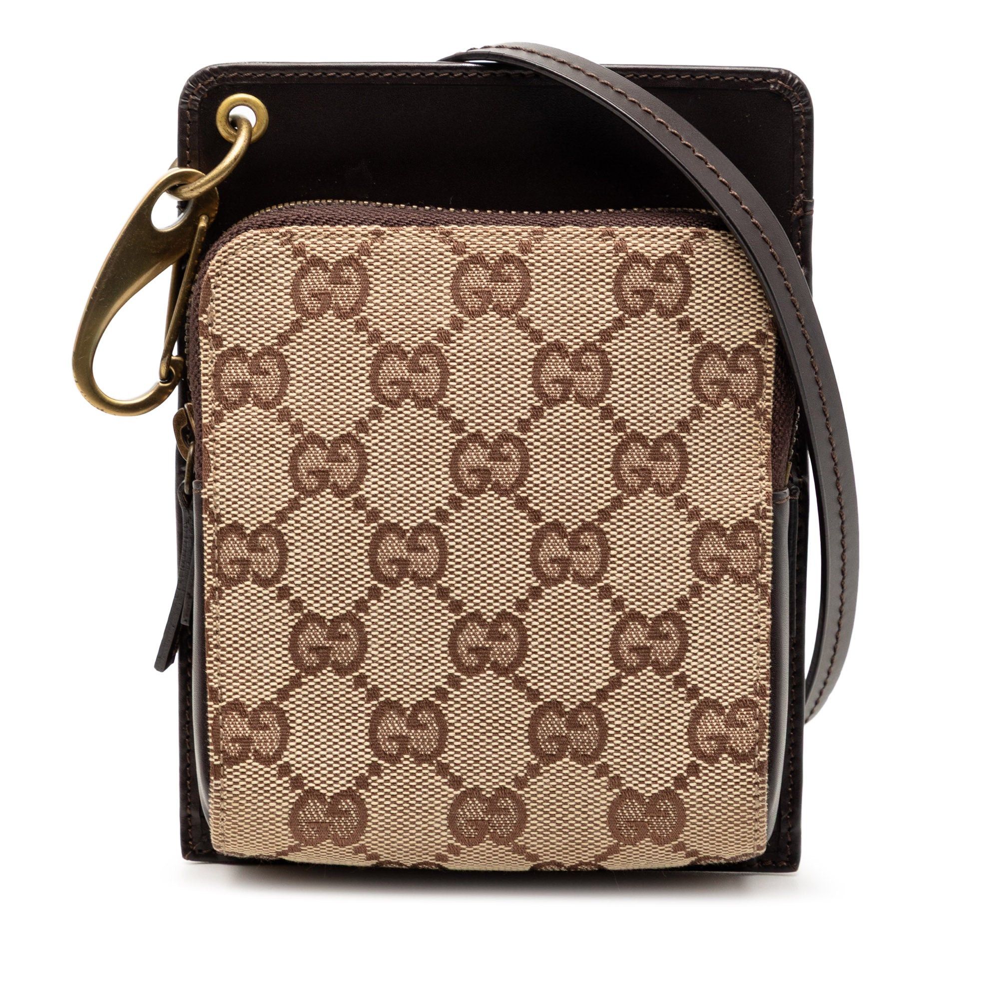 Gucci Gg Canvas Crossbody in Beige, Women's