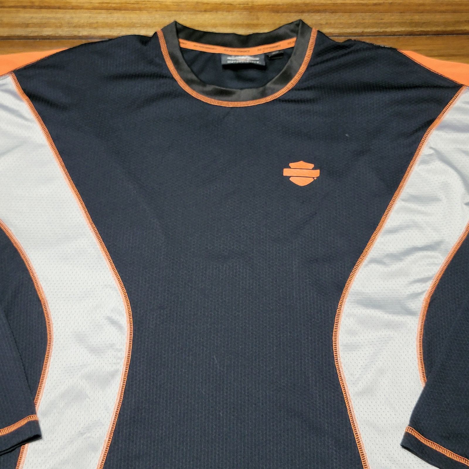 Harley Davidson Genuine Harley D Motorclothes Coolcore Riding LS Top - 2XL Size US XXL / EU 58 / 5 - 2 Thumbnail