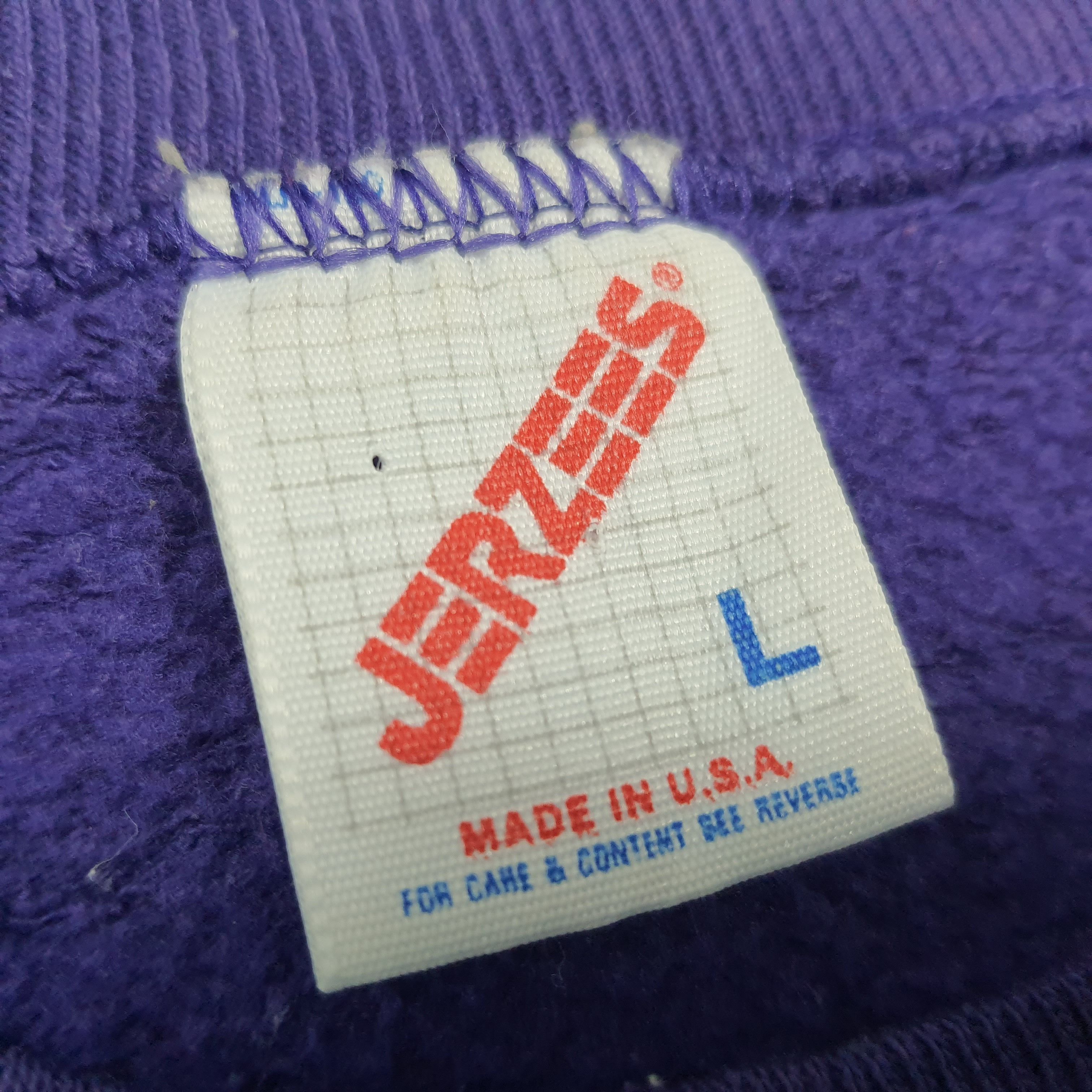Jerzees Vintage 90s Walhalla Razorbacks Retro Sweatshirt C286N27 Size US M / EU 48-50 / 2 - 5 Thumbnail