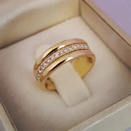 Japanese Brand × Vintage Huitan 2020 NEW Fashion Wedding Ring For Women Micro Size ONE SIZE - 4 Thumbnail
